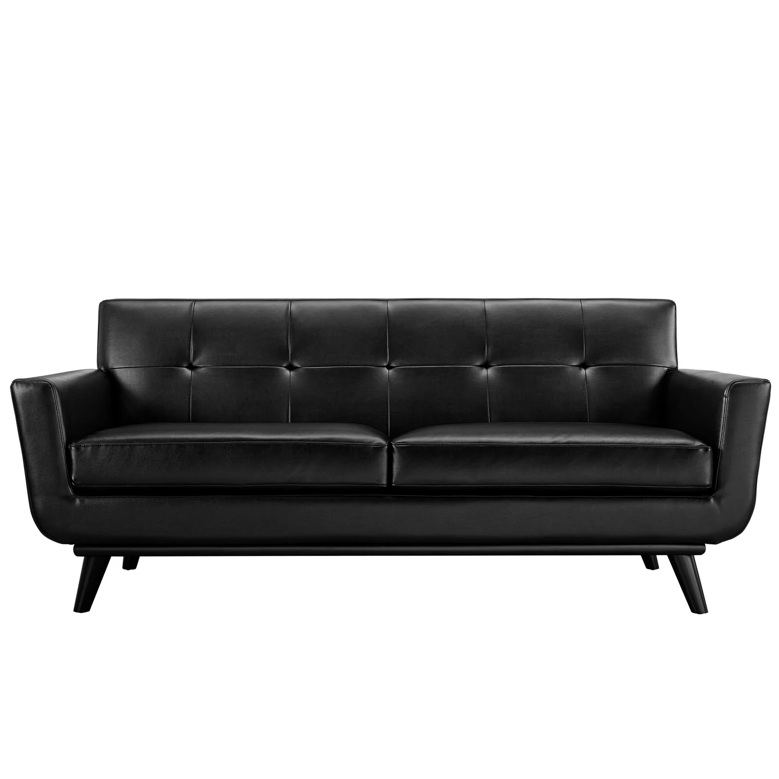 Engage Bonded Leather Loveseat By Modway - EEI-1337 - Image 3