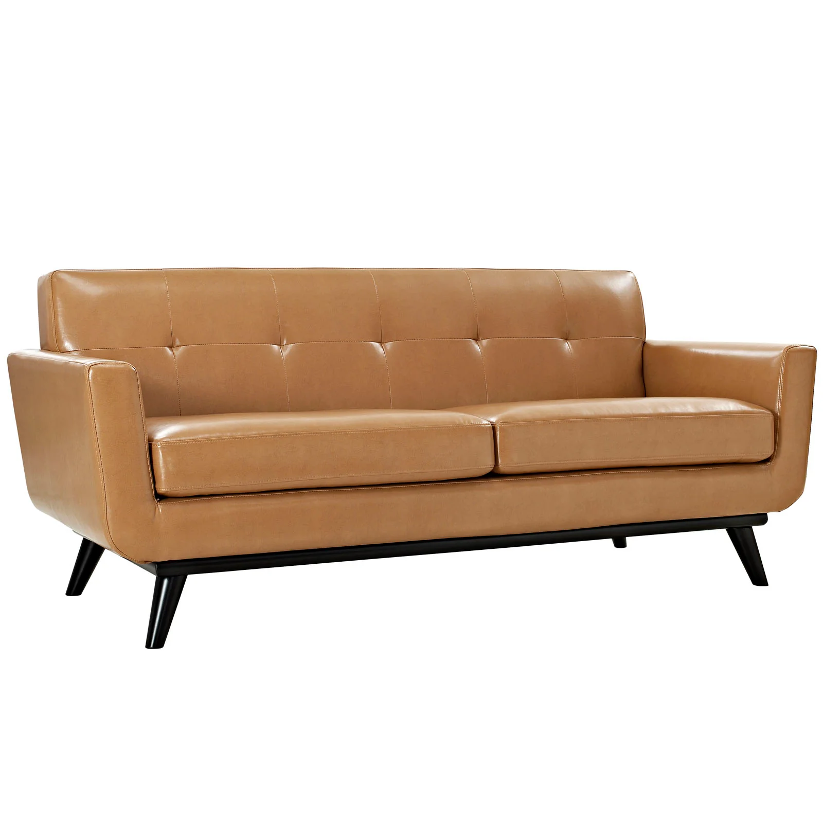 Engage Bonded Leather Loveseat By Modway - EEI-1337 - Image 6