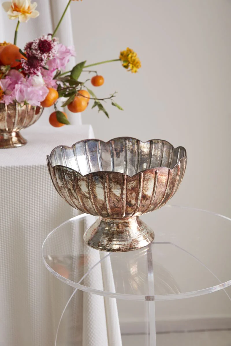 Enid Compote 10"x 6.5" By Accent Decor - Image 2