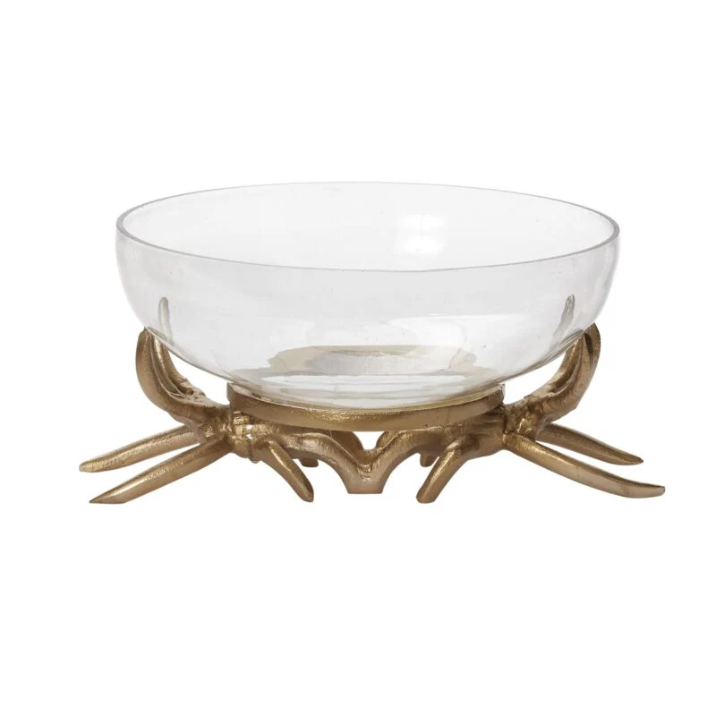 Entomo Bowl 11.5" x 9.75" x 5.5" By Accent Decor - Image 2