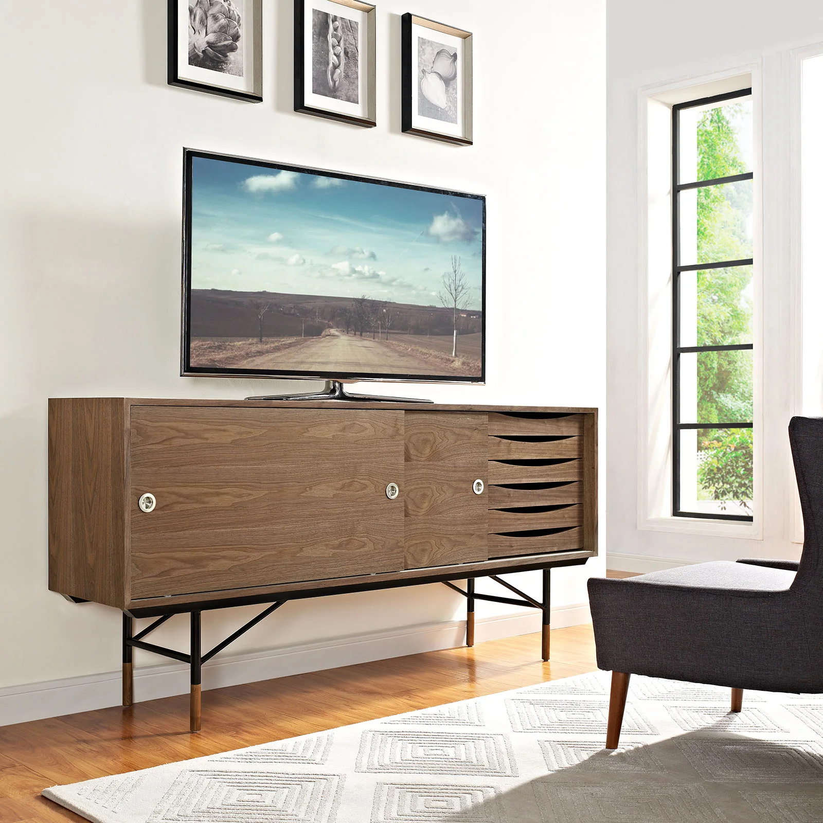 Envoy Walnut Stand By Modway - EEI-2238 - Image 6