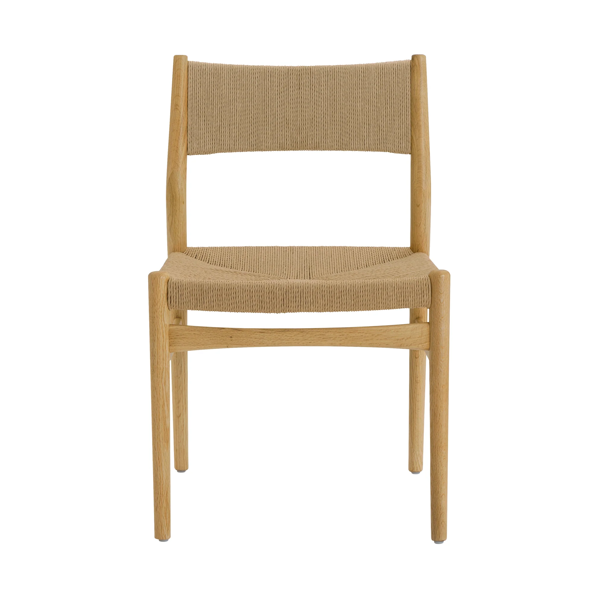 Erie Black Woven Paper Cord and Wood Dining Chairs - Set of 2 By Armen Living - Image 17