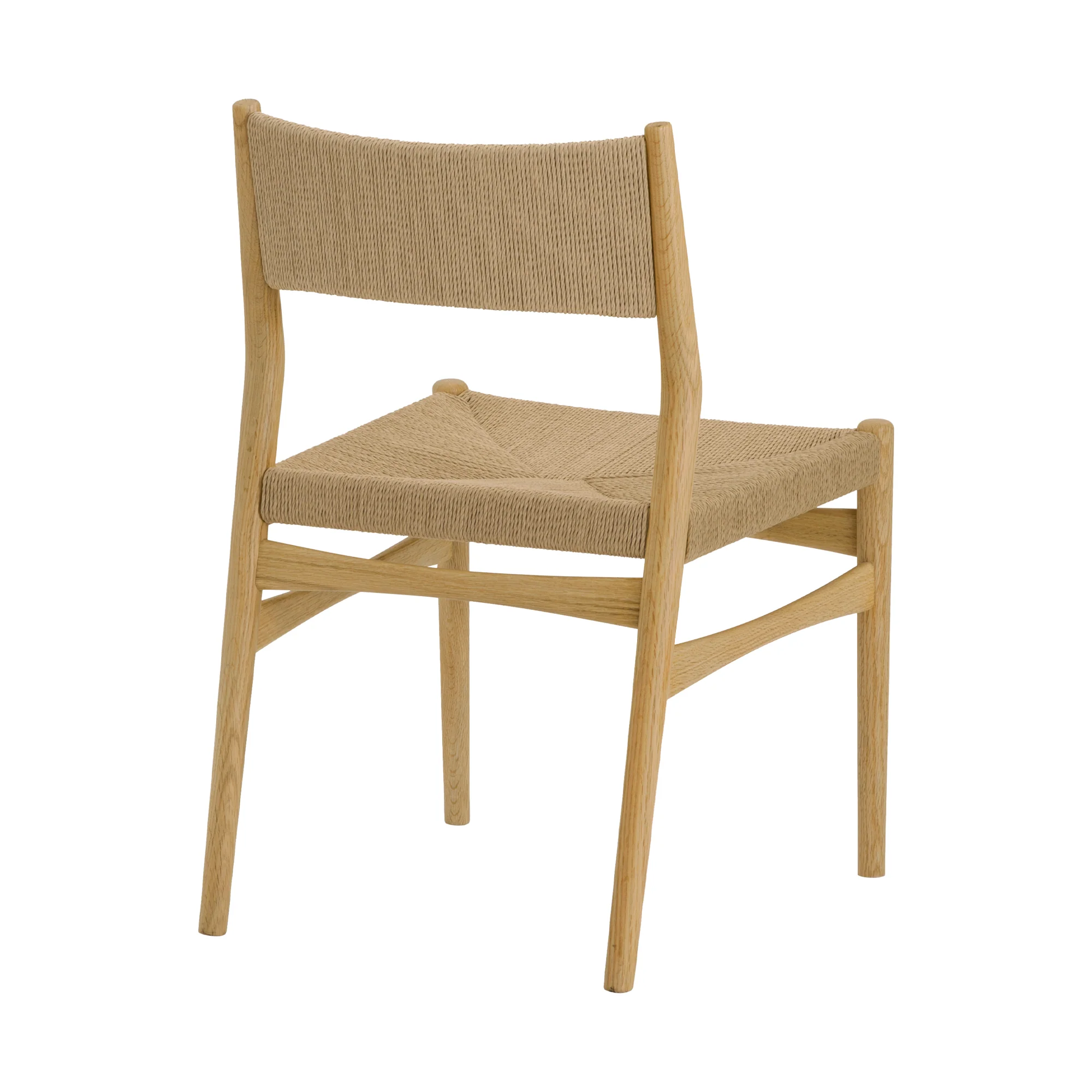 Erie Black Woven Paper Cord and Wood Dining Chairs - Set of 2 By Armen Living - Image 19