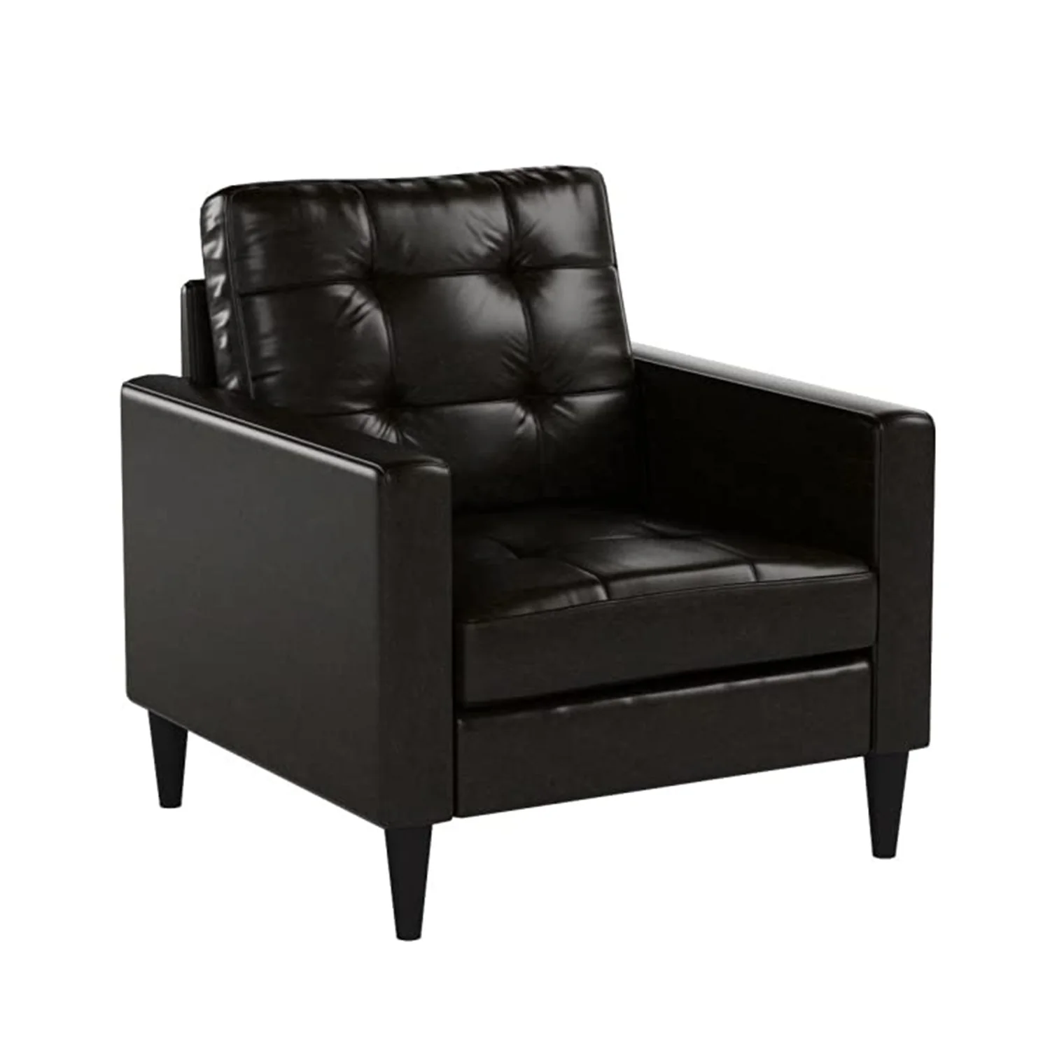 Espresso Accent Chair By Homeroots - Image 2