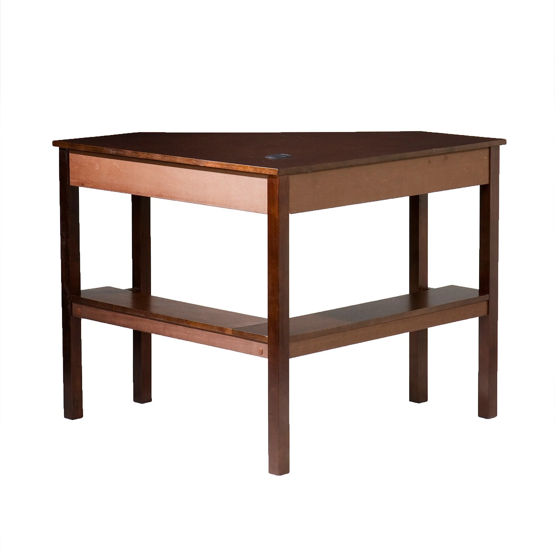Espresso Corner Computer Desk By Homeroots - Image 7