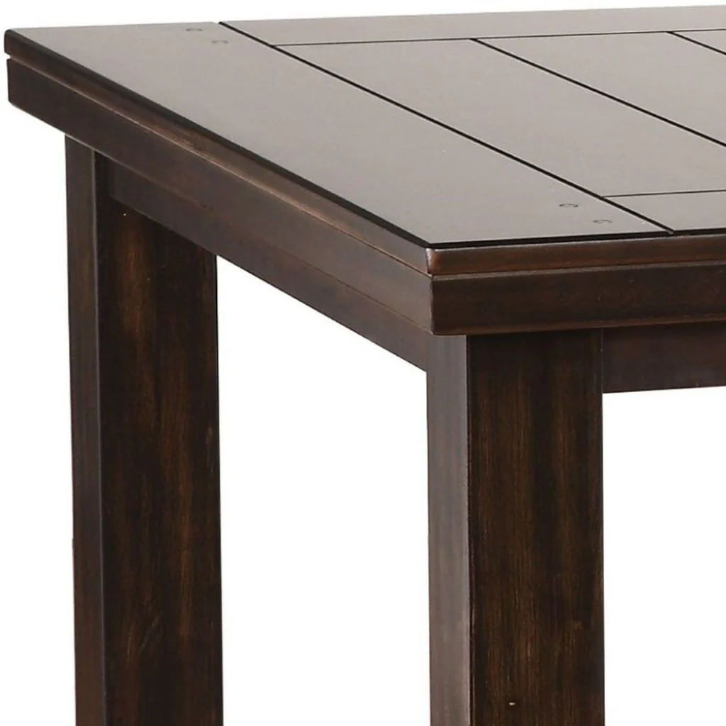 Espresso Dining Table By Homeroots - Image 3