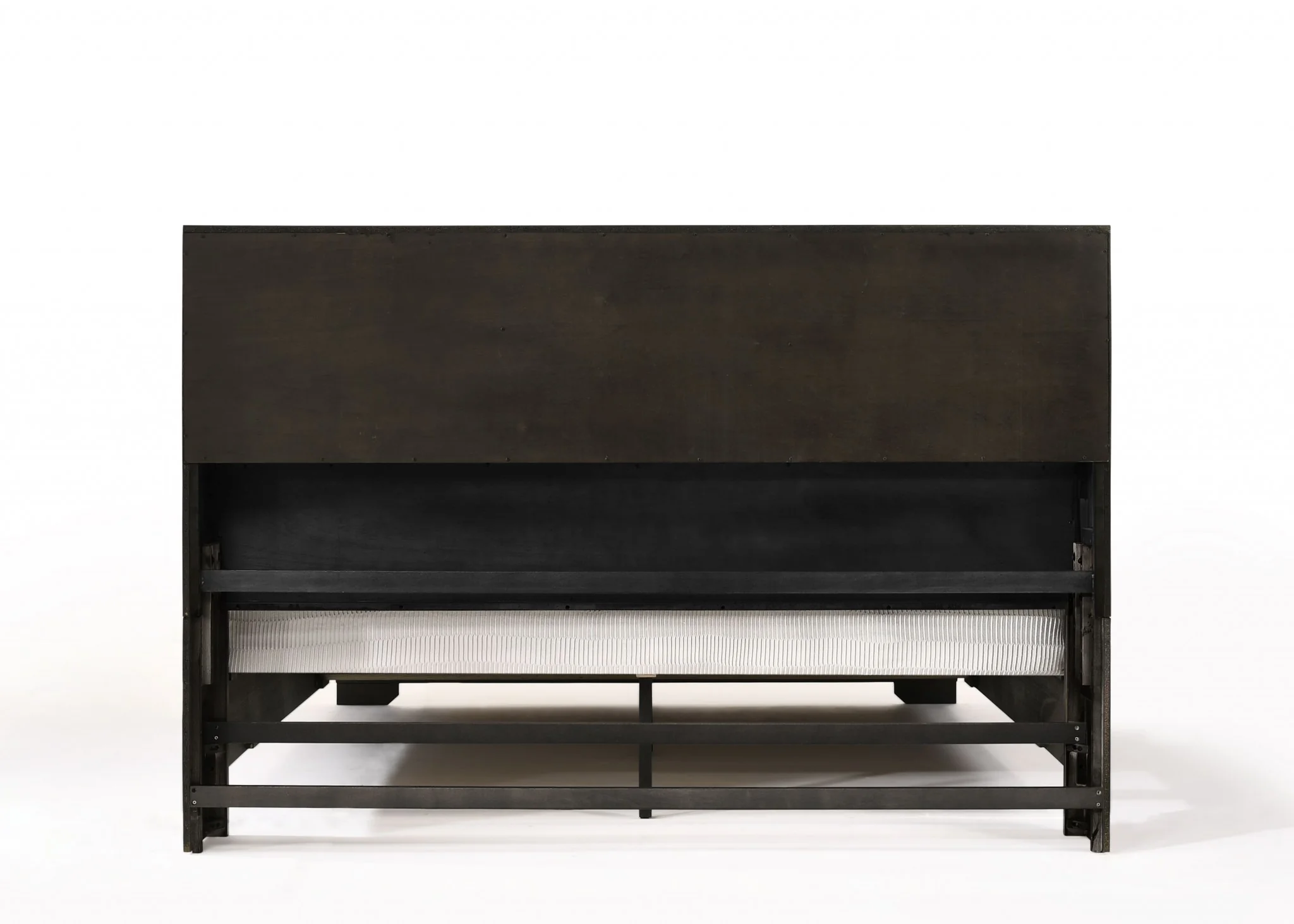 Espresso Eastern King Storage Bed By Homeroots - Image 5