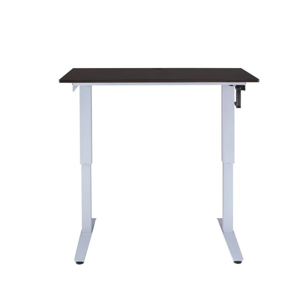 Espresso Paper Veneer Lift Desk By Homeroots - Image 4