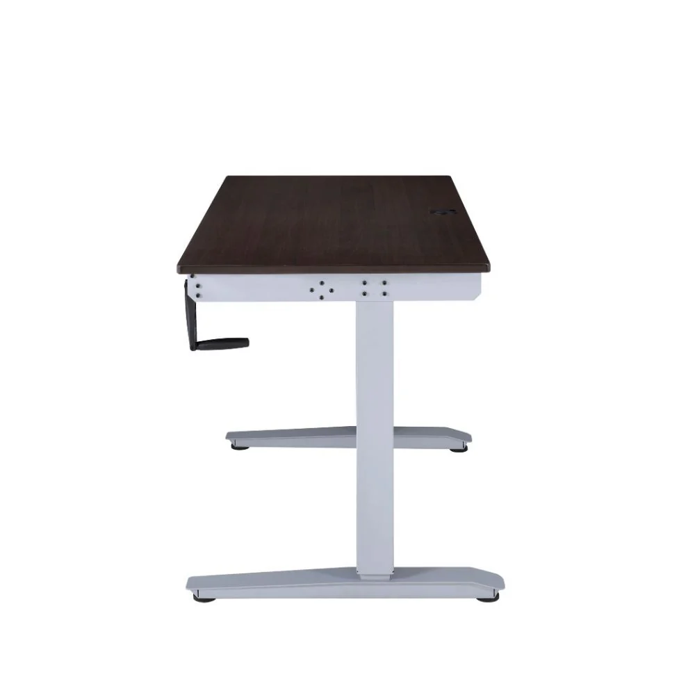 Espresso Paper Veneer Lift Desk By Homeroots - Image 5