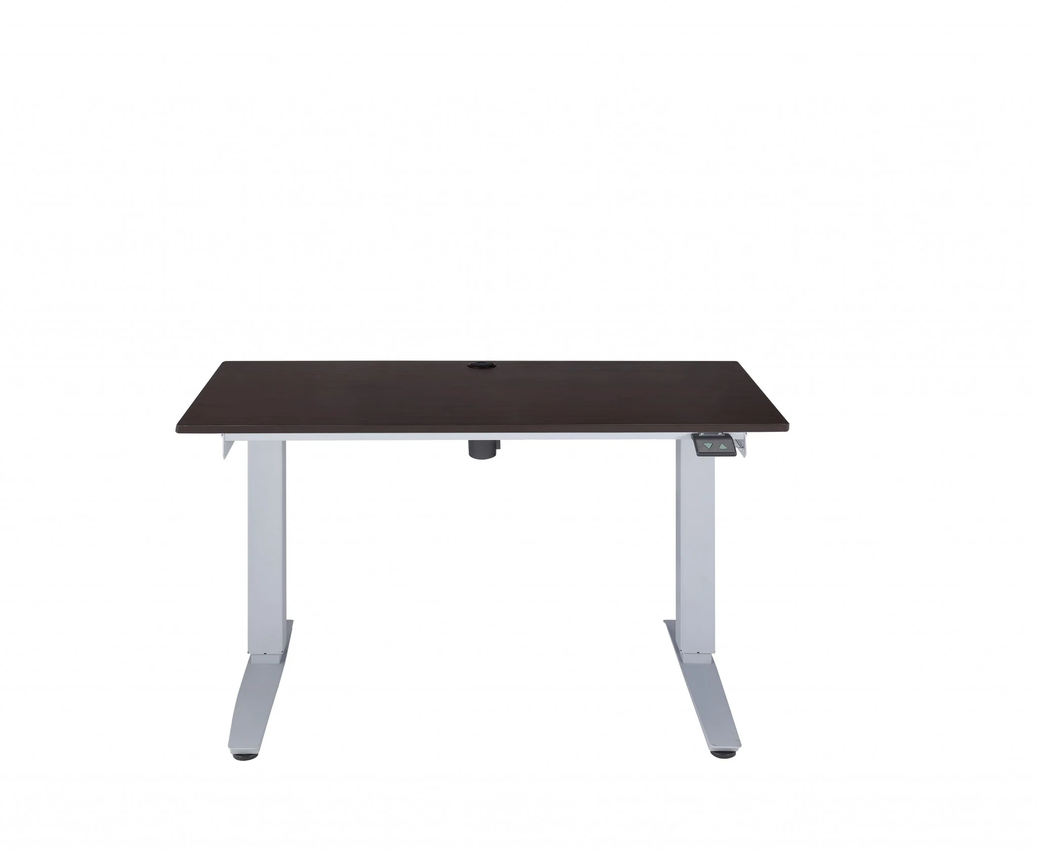 Espresso Paper Veneer Power Lift Desk By Homeroots - Image 2