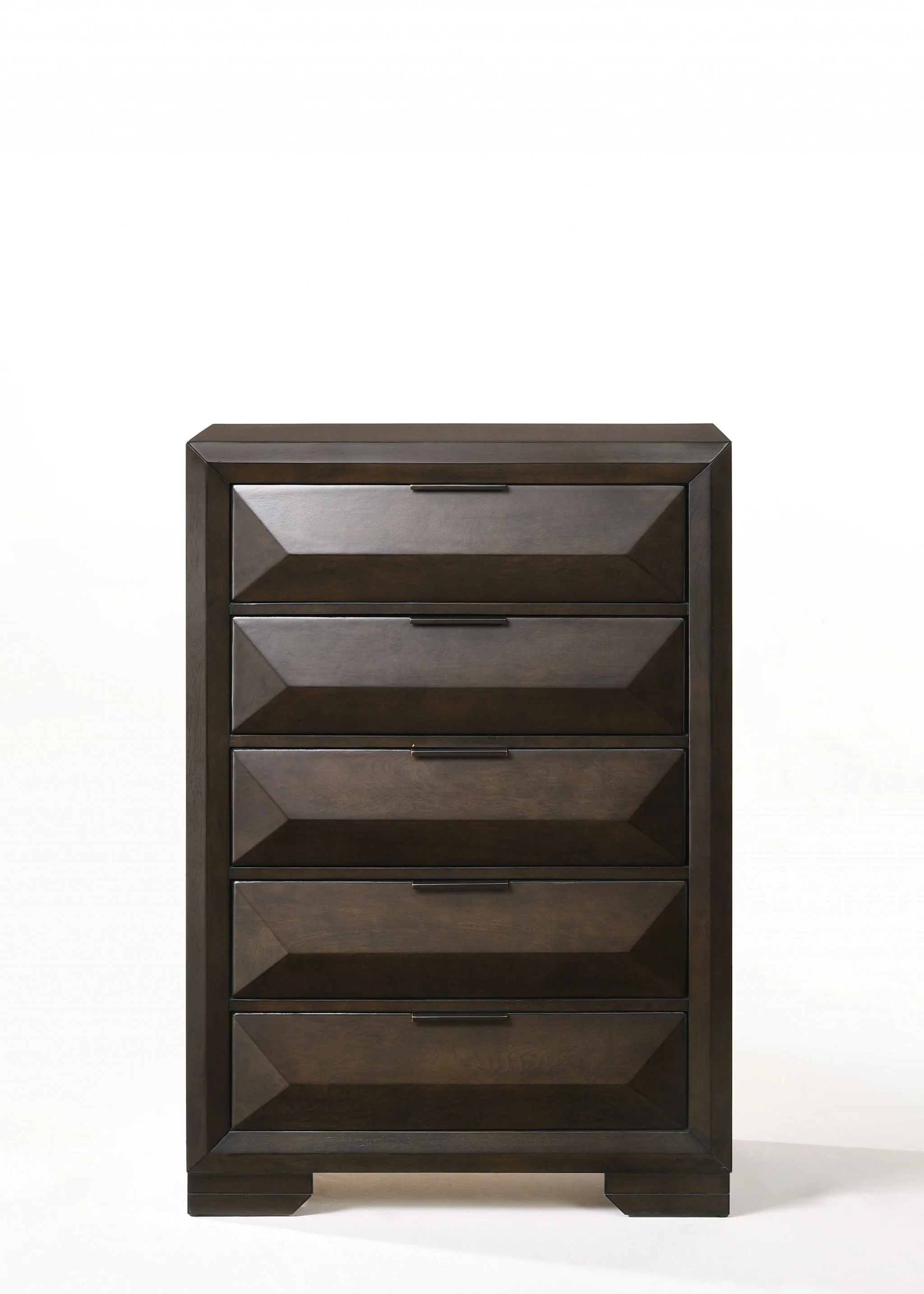 Espresso Rubber Wood Chest By Homeroots - 318727 - Image 3