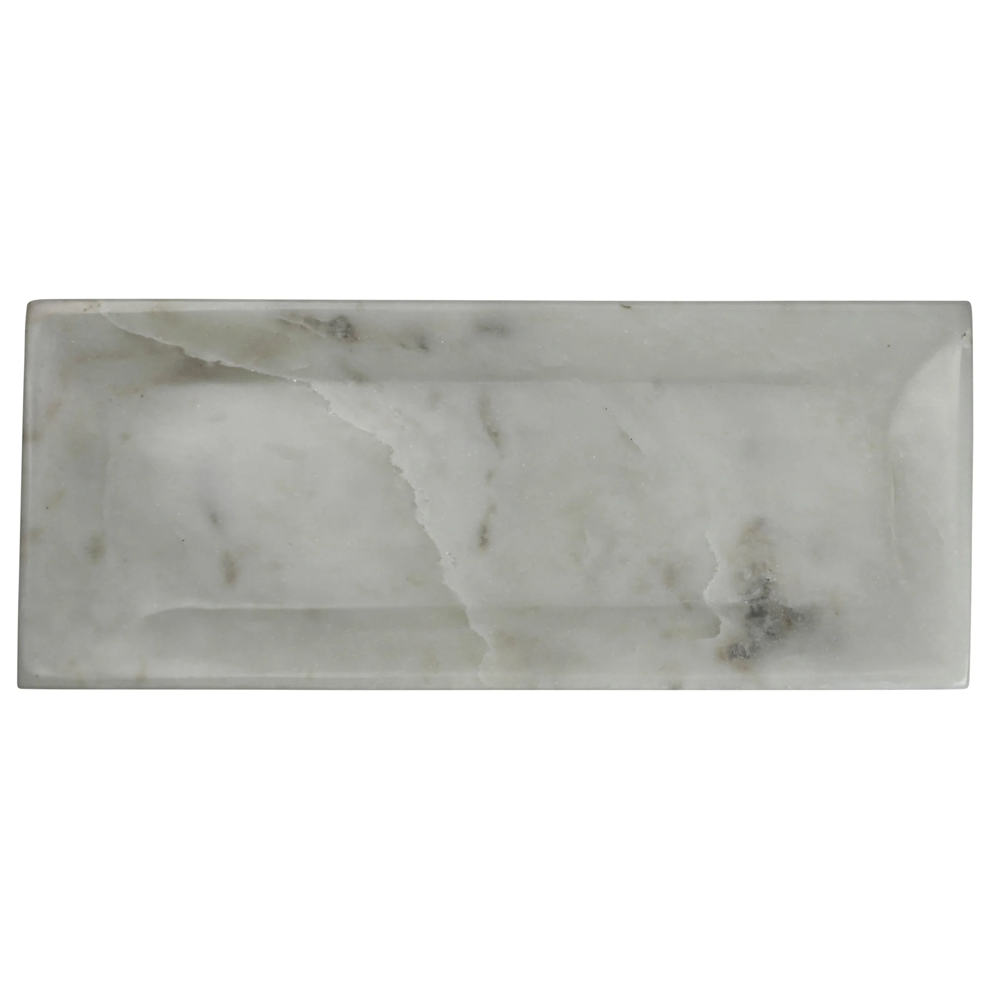Essex Rectangle Plate, Marble - Small Set Of 2 By HomArt - Image 3