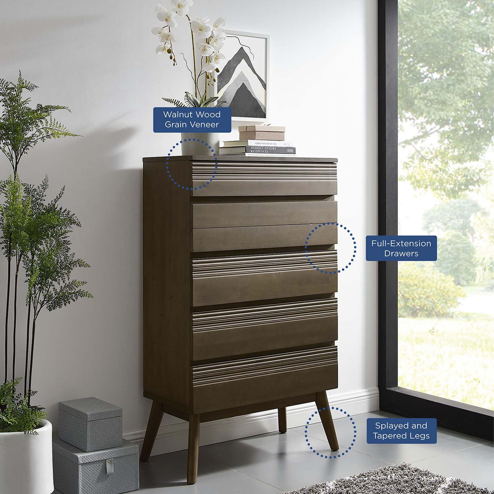 Everly Wood Chest By Modway - MOD-6072 - Image 6