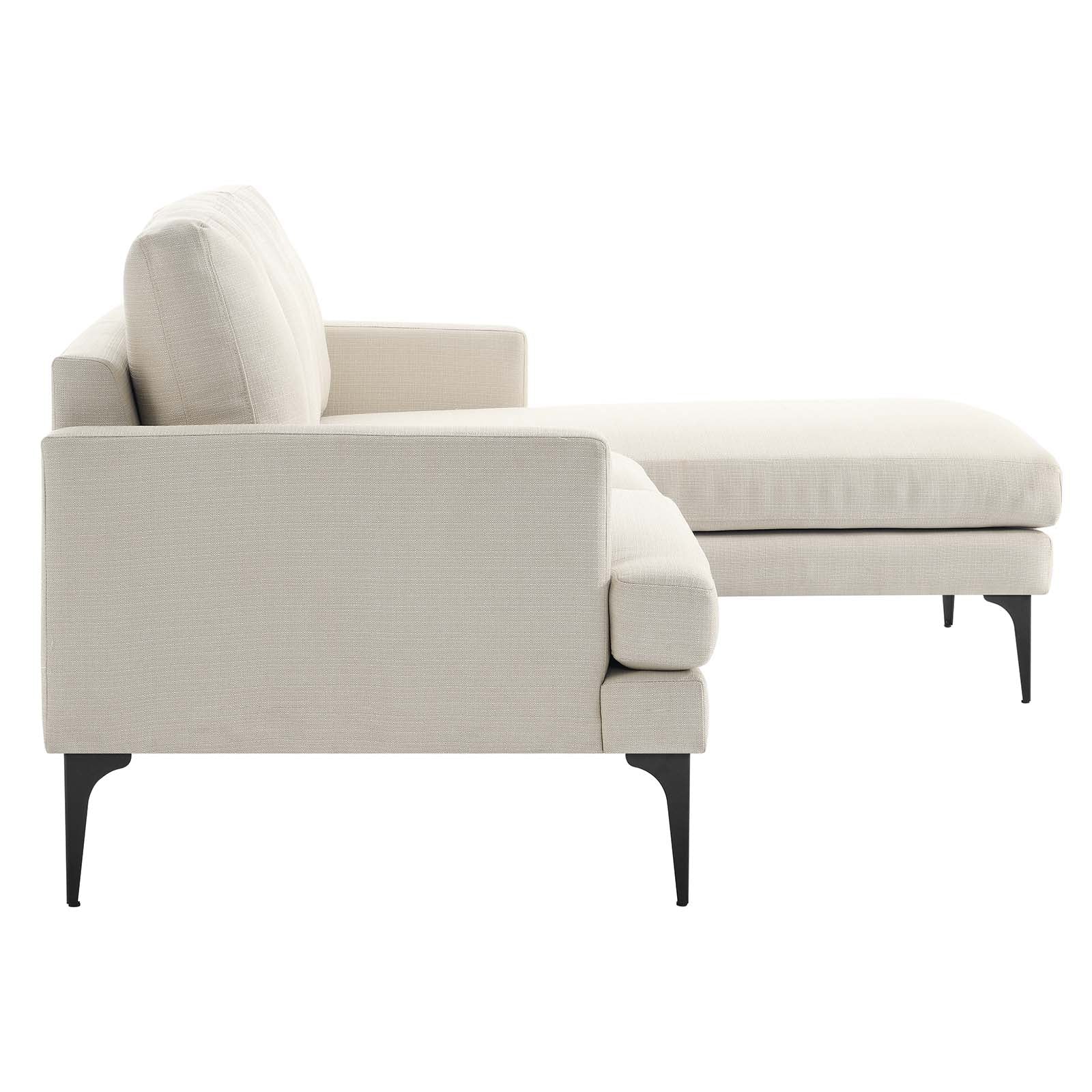 Evermore Right-Facing Upholstered Fabric Sectional Sofa By Modway - EEI-6012 - Image 10