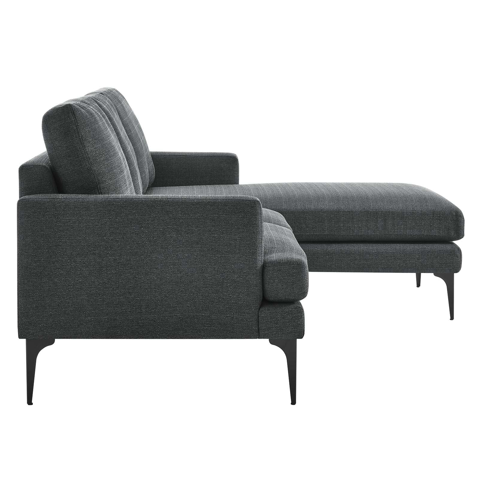 Evermore Right-Facing Upholstered Fabric Sectional Sofa By Modway - EEI-6012 - Image 18