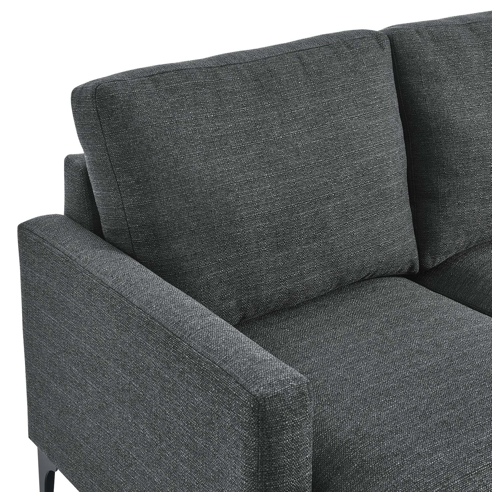 Evermore Right-Facing Upholstered Fabric Sectional Sofa By Modway - EEI-6012 - Image 21