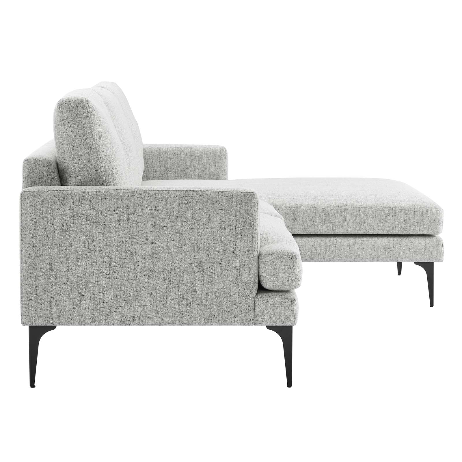 Evermore Right-Facing Upholstered Fabric Sectional Sofa By Modway - EEI-6012 - Image 26
