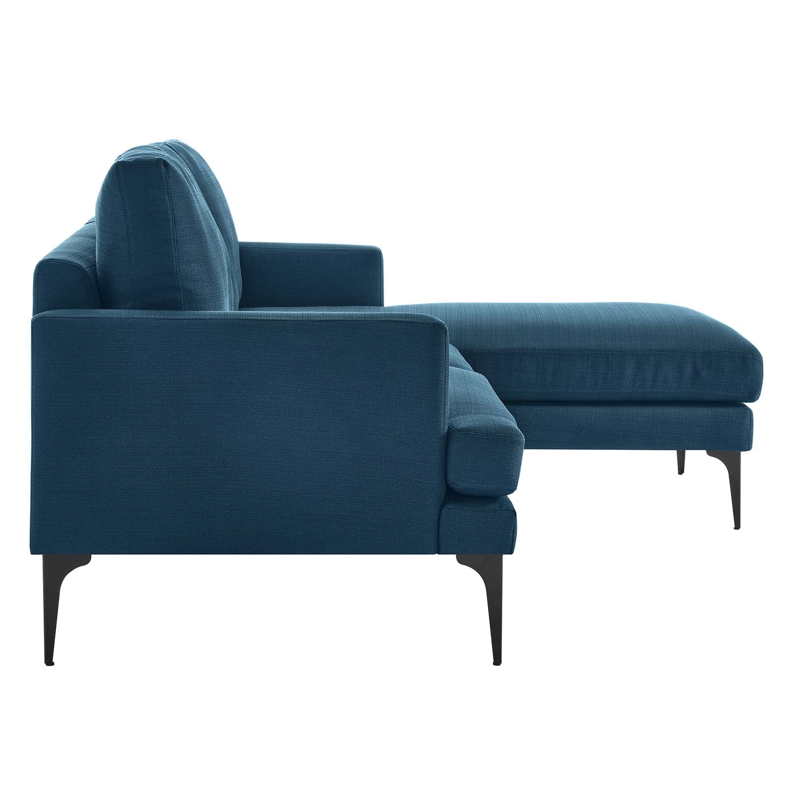 Evermore Right-Facing Upholstered Fabric Sectional Sofa By Modway - EEI-6012 - Image 3