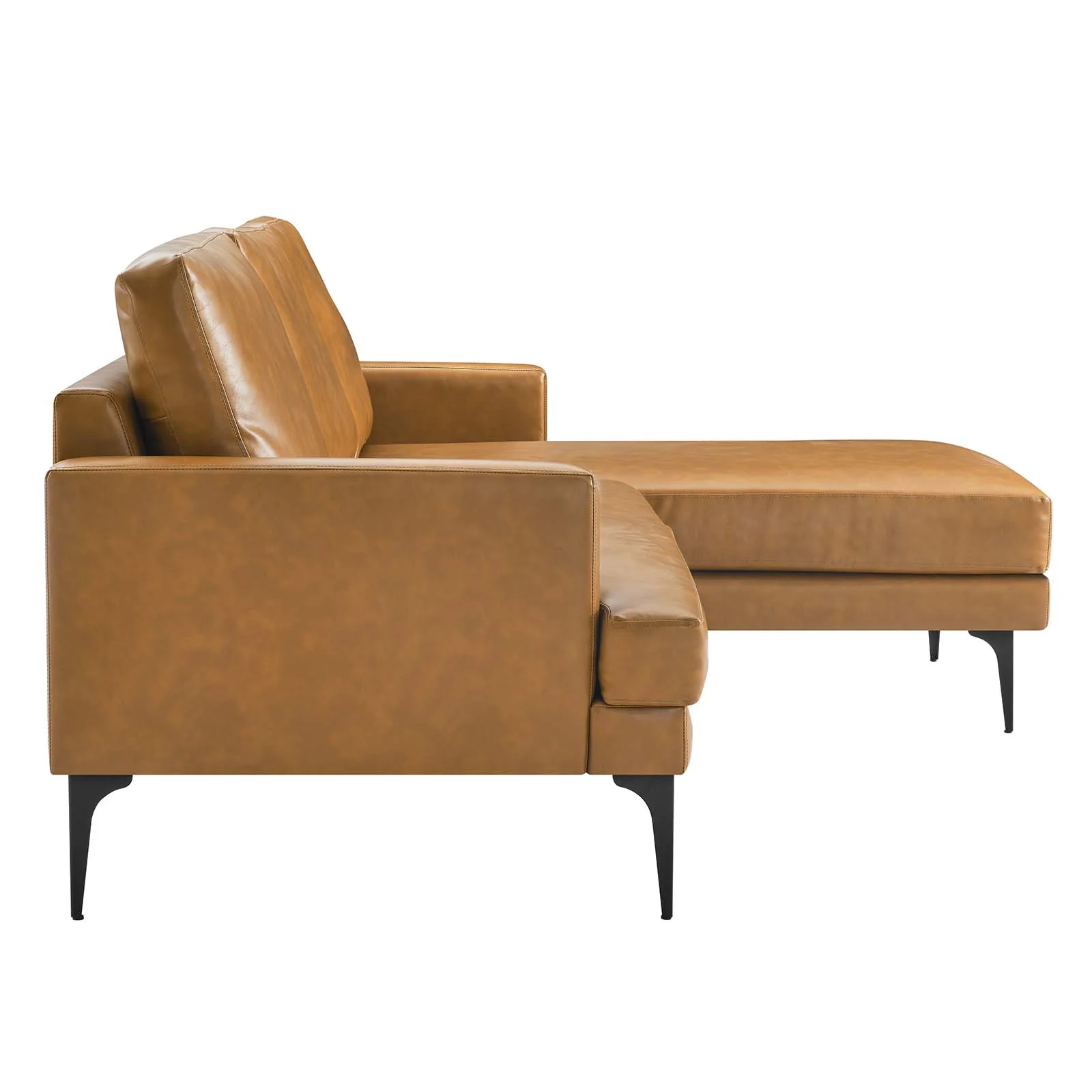 Evermore Right-Facing Vegan Leather Sectional Sofa By Modway - EEI-6050 - Image 3