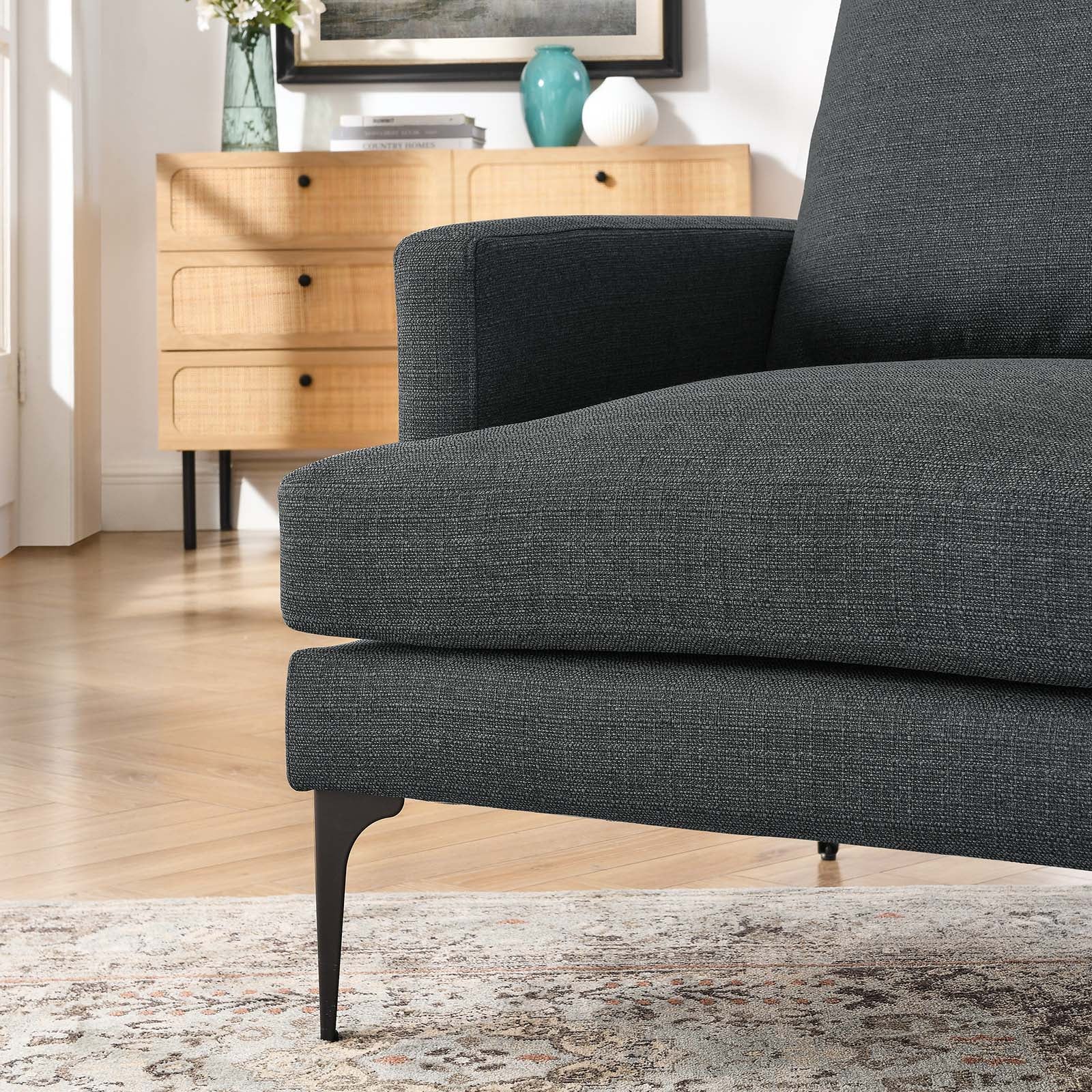 Evermore Upholstered Fabric Armchair By Modway - EEI-6003 - Image 23
