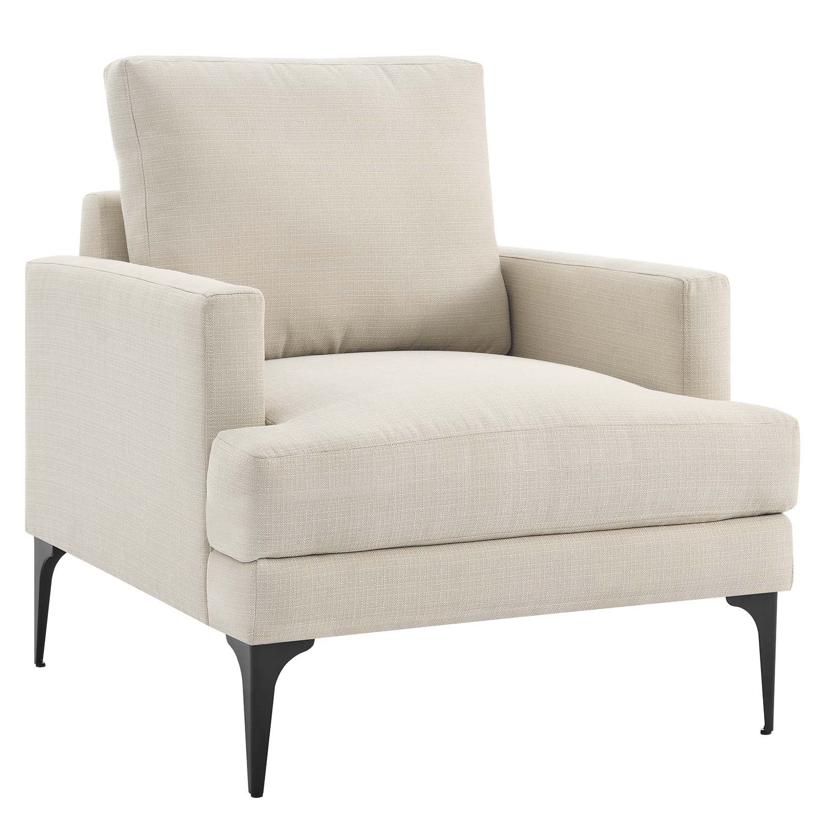 Evermore Upholstered Fabric Armchair By Modway - EEI-6003 - Image 9