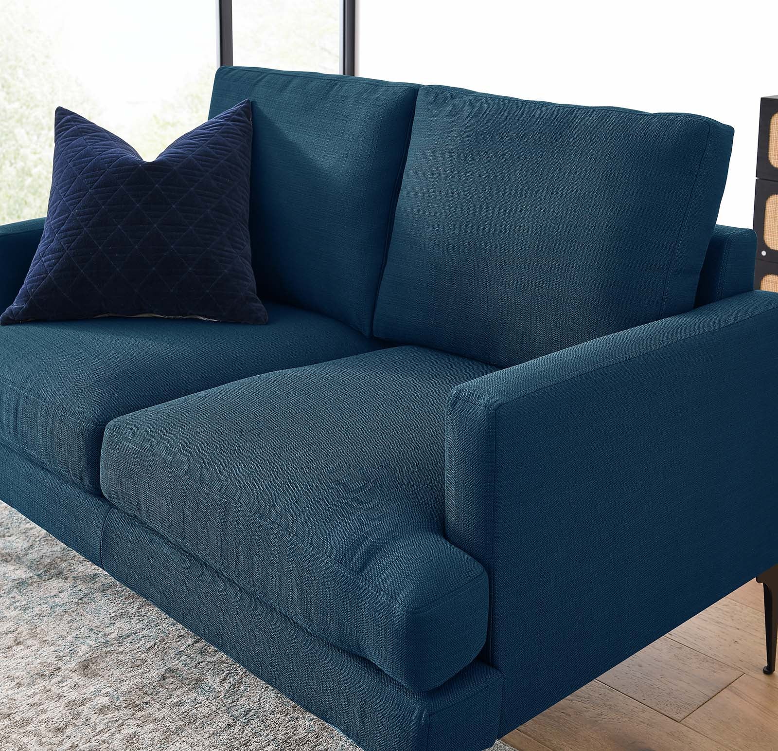 Evermore Upholstered Fabric Loveseat By Modway - EEI-6006 - Image 8