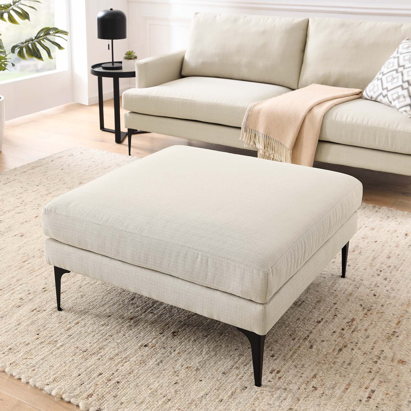 Evermore Upholstered Fabric Ottoman By Modway - EEI-6015 - Image 12