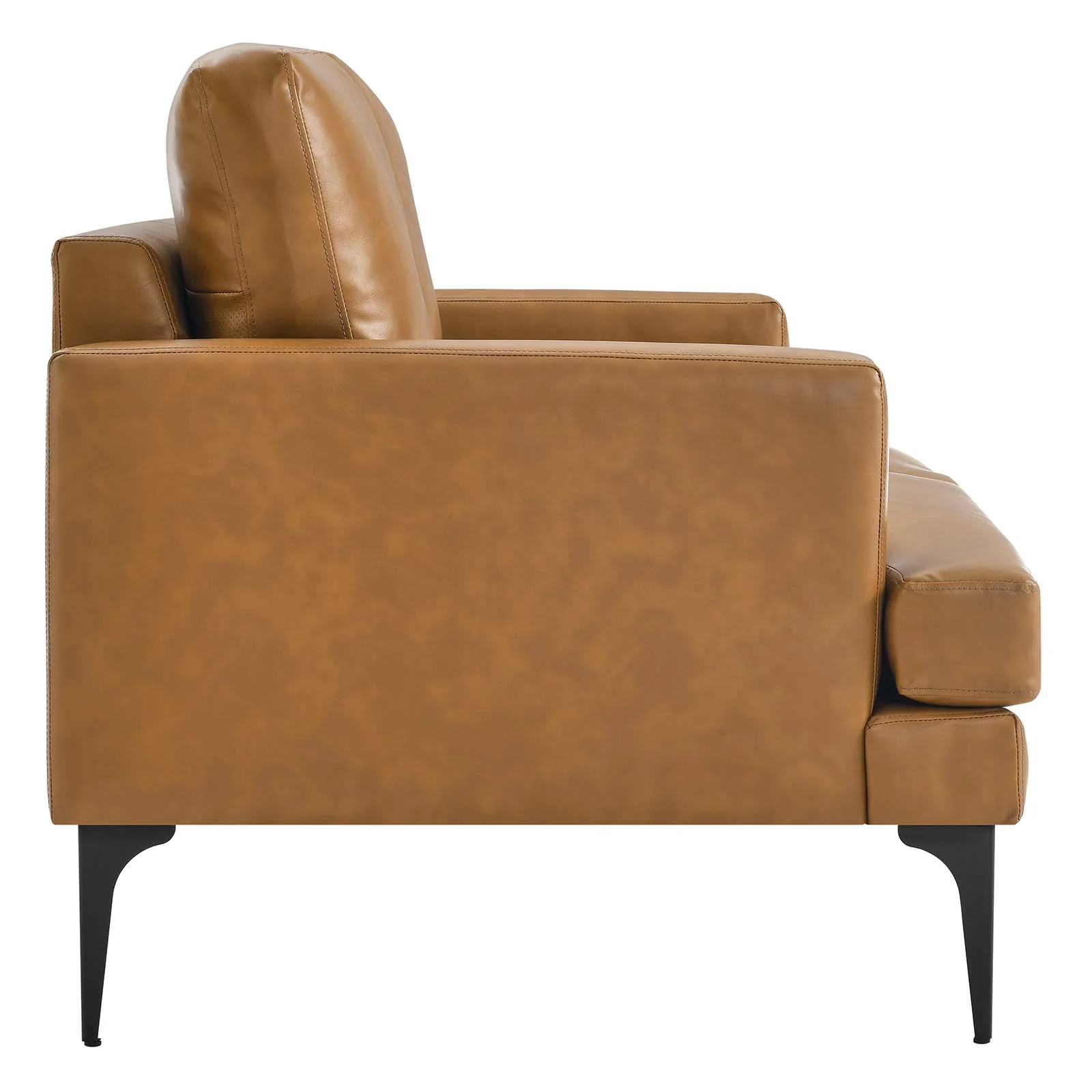 Evermore Vegan Leather Loveseat By Modway - EEI-6048 - Image 3