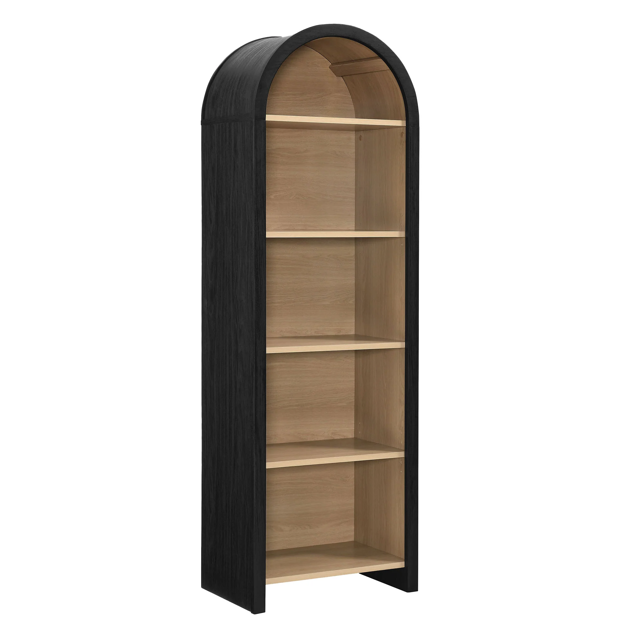 Evie Arched Narrow Bookcase Display Cabinet by Modway - Image 2