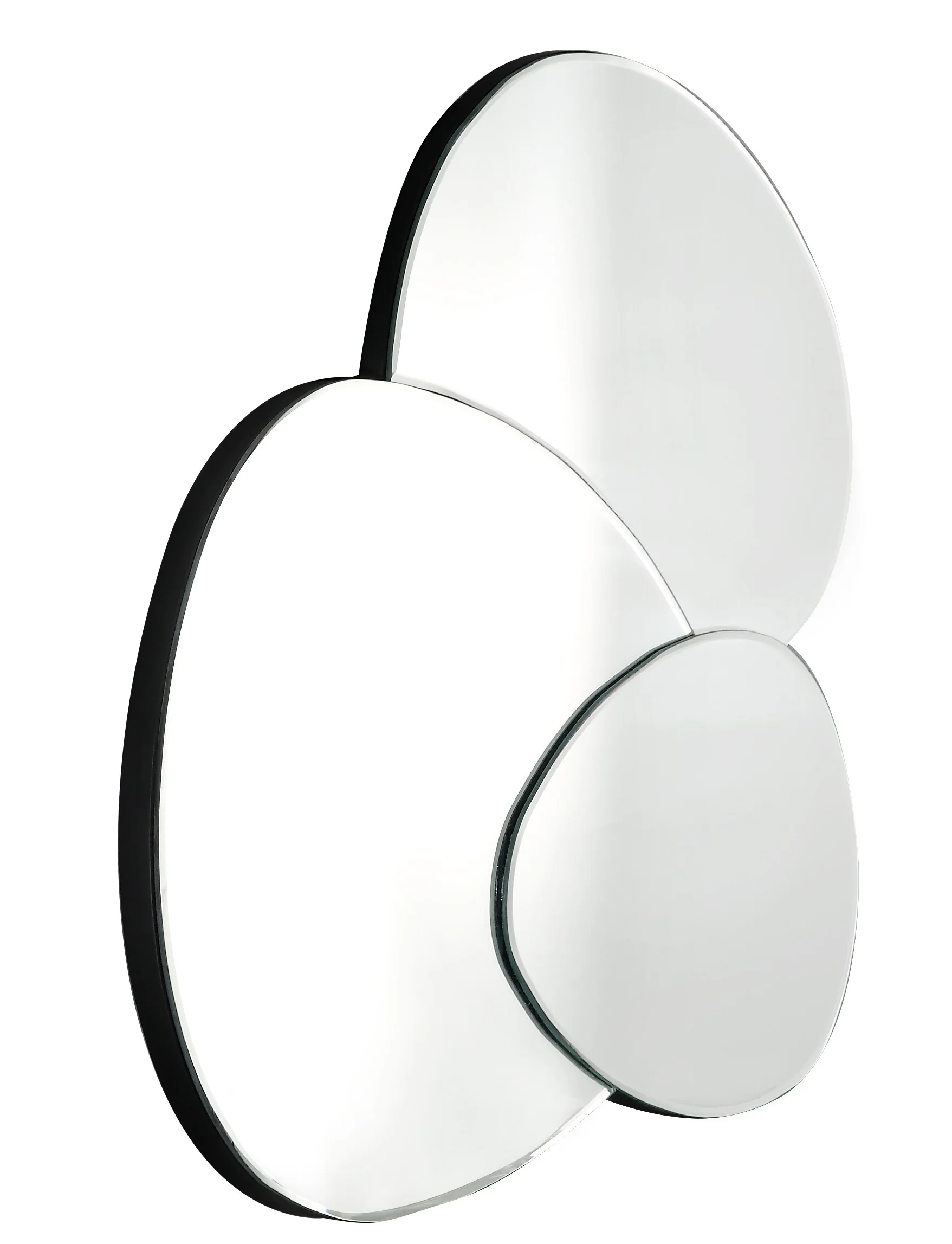 Evolution Abstract Round Mirror By Homeroots - Image 5