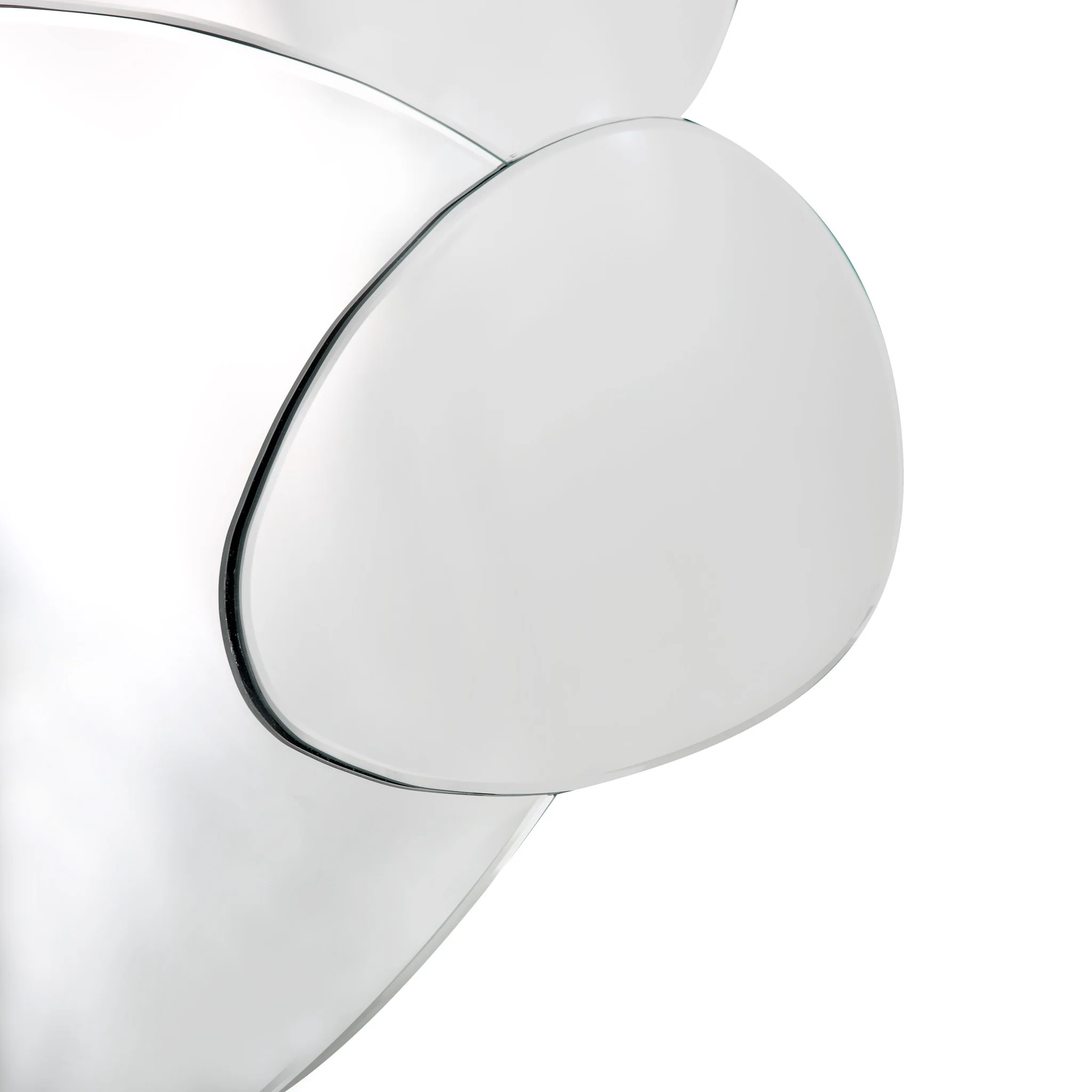 Evolution Abstract Round Mirror By Homeroots - Image 6