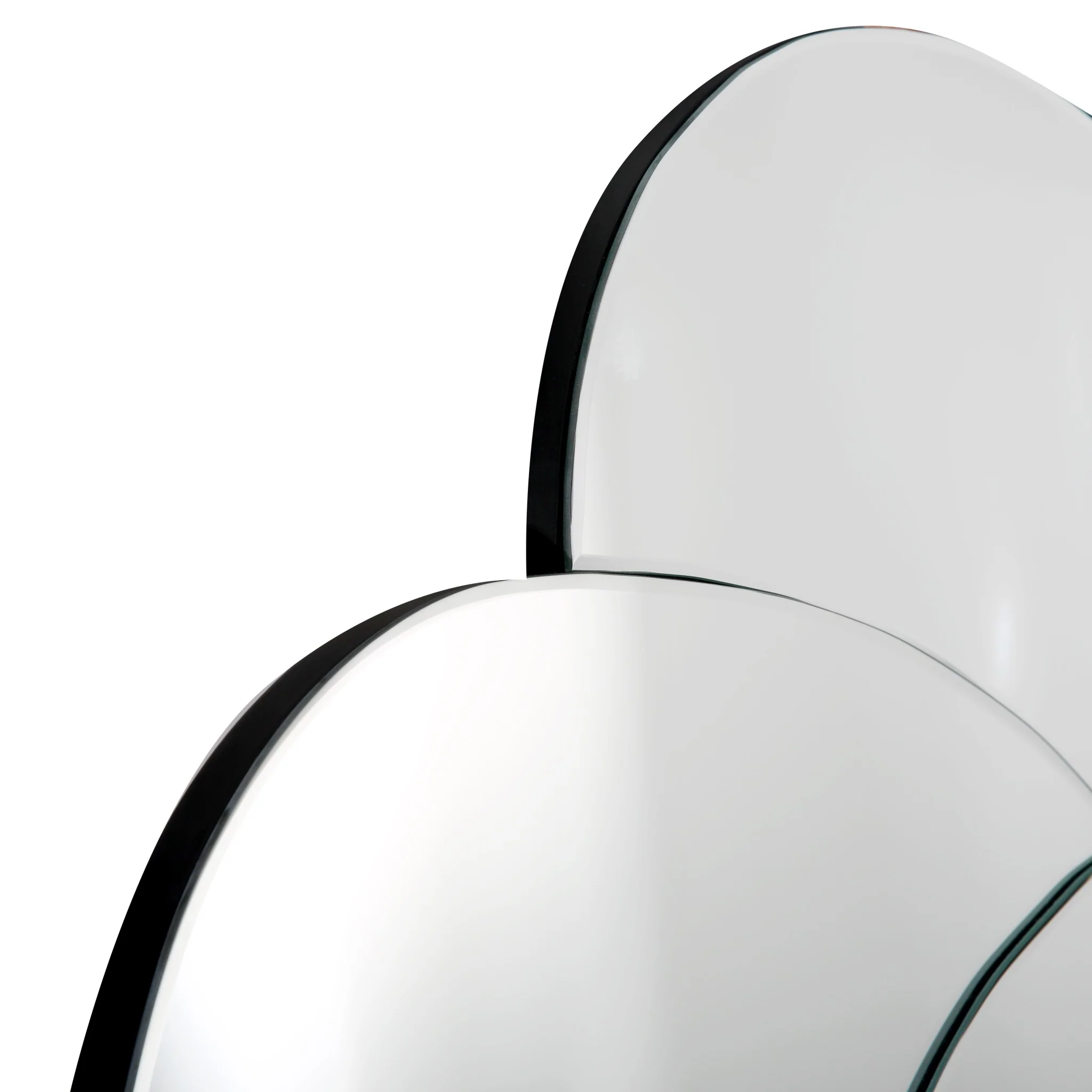 Evolution Abstract Round Mirror By Homeroots - Image 8