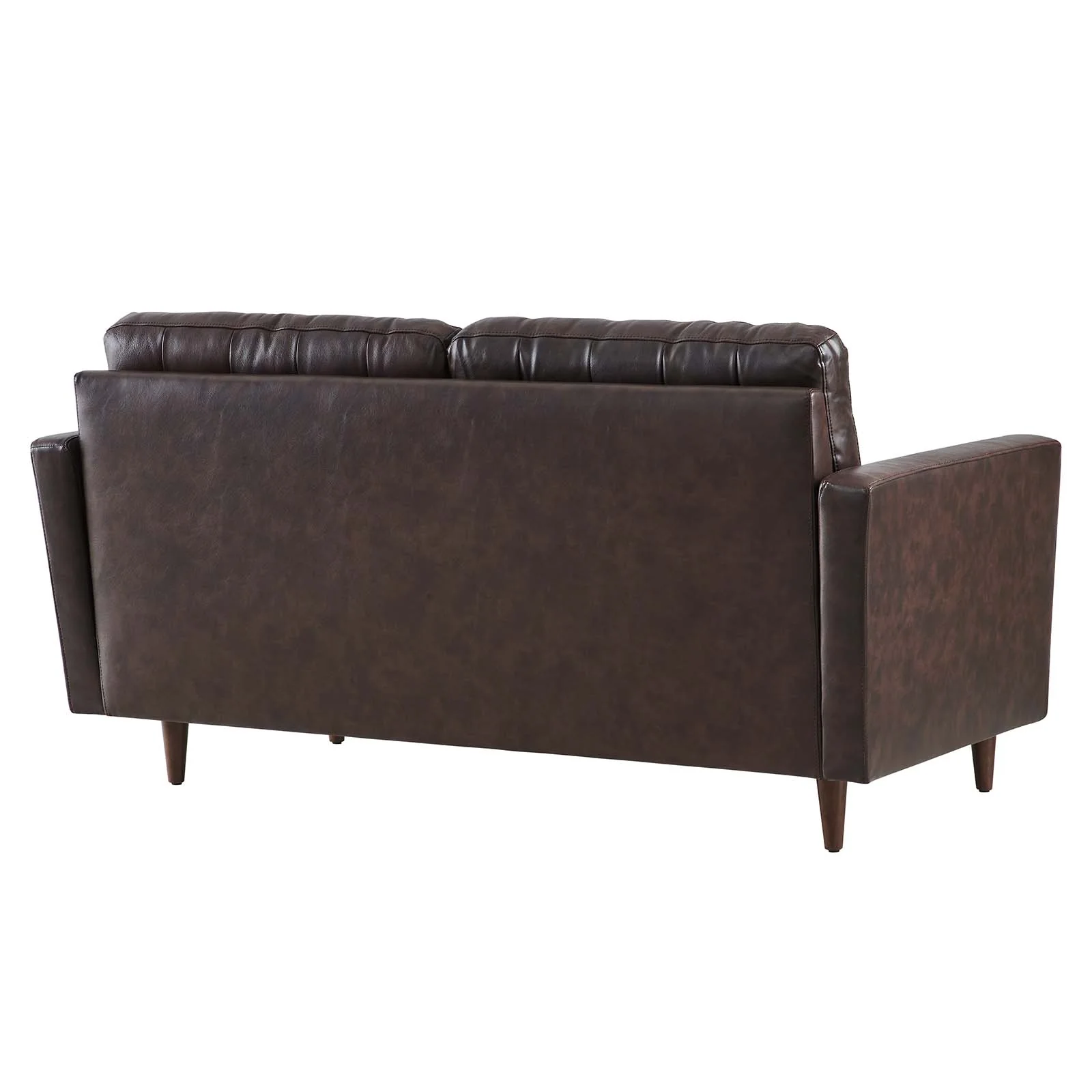 Exalt Tufted Vegan Leather Loveseat By Modway - EEI-6100 - Image 4