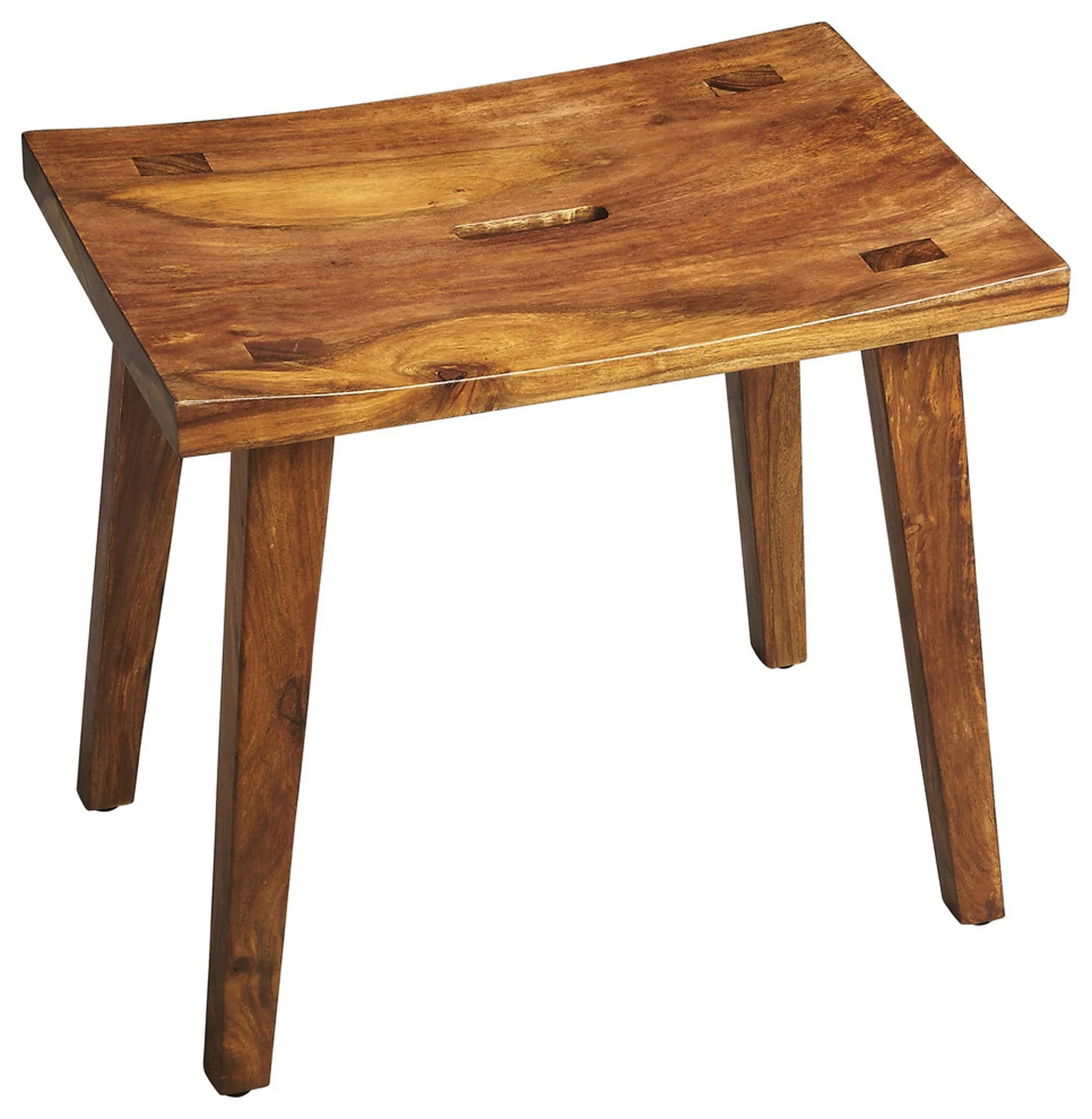 Exotic Rectangular Stool By Homeroots - Image 2