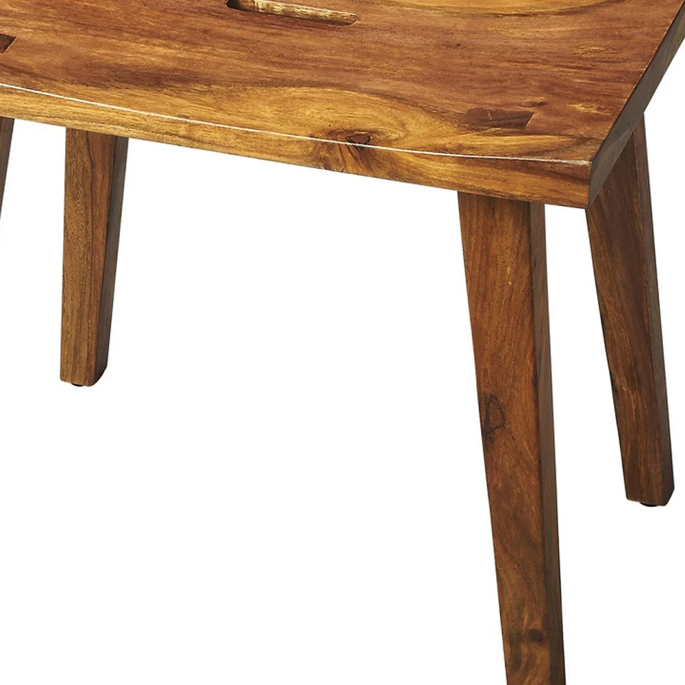 Exotic Rectangular Stool By Homeroots - Image 4