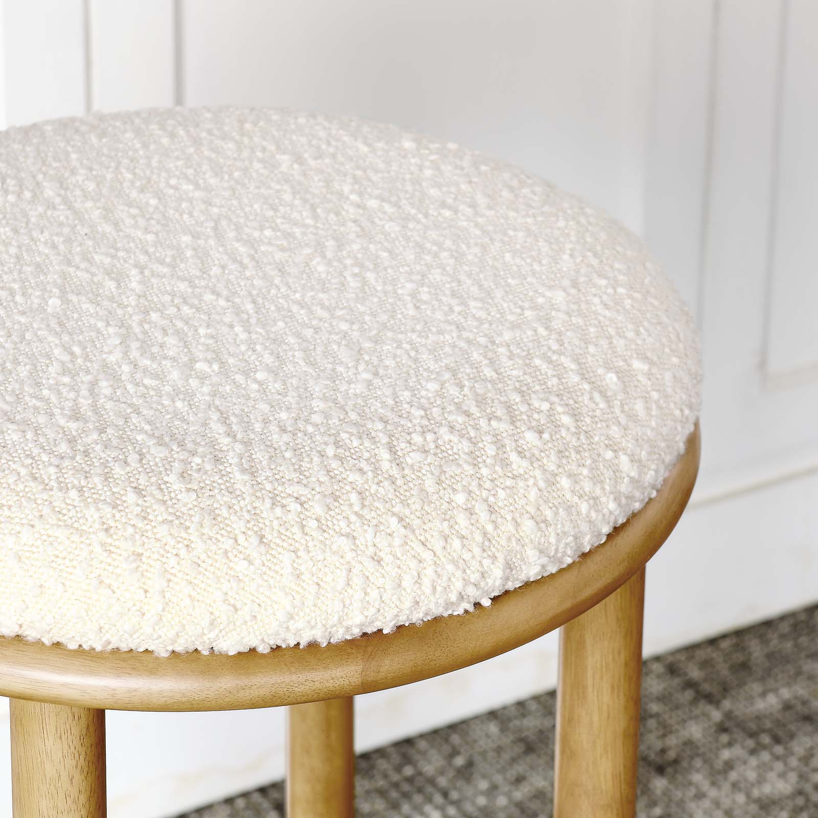 Fable Boucle Fabric Bar Stools - Set of 2 By Modway - EEI-6819 - Image 8