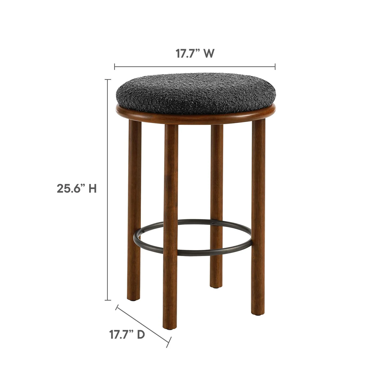 Fable Boucle Fabric Counter Stools - Set of 2 By Modway - EEI-6818 - Image 14