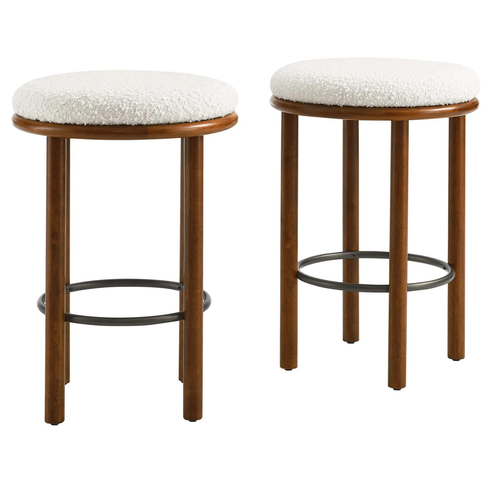 Fable Boucle Fabric Counter Stools - Set of 2 By Modway - EEI-6818 - Image 17