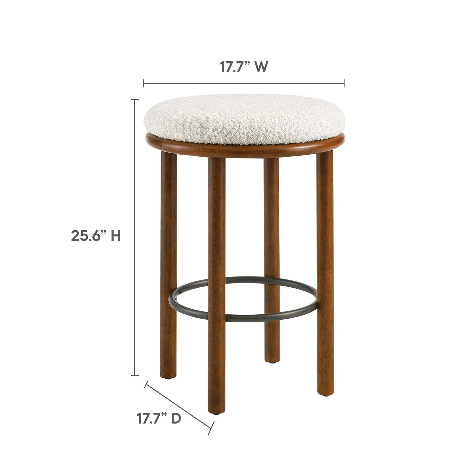 Fable Boucle Fabric Counter Stools - Set of 2 By Modway - EEI-6818 - Image 22