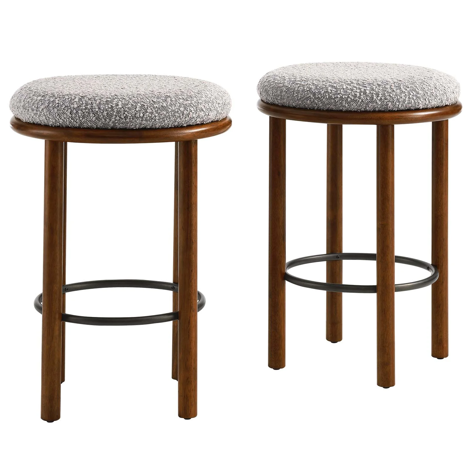 Fable Boucle Fabric Counter Stools - Set of 2 By Modway - EEI-6818 - Image 25