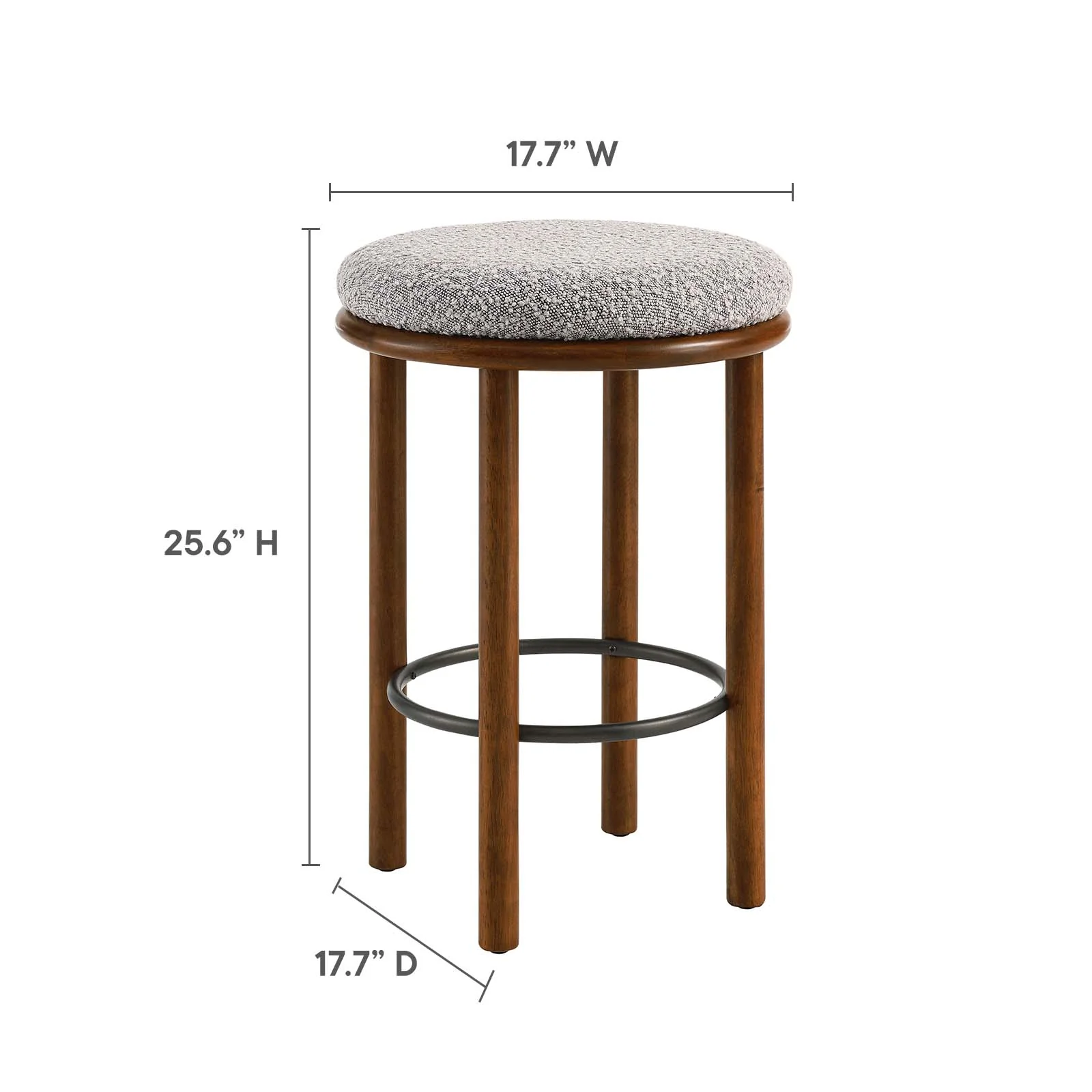 Fable Boucle Fabric Counter Stools - Set of 2 By Modway - EEI-6818 - Image 30