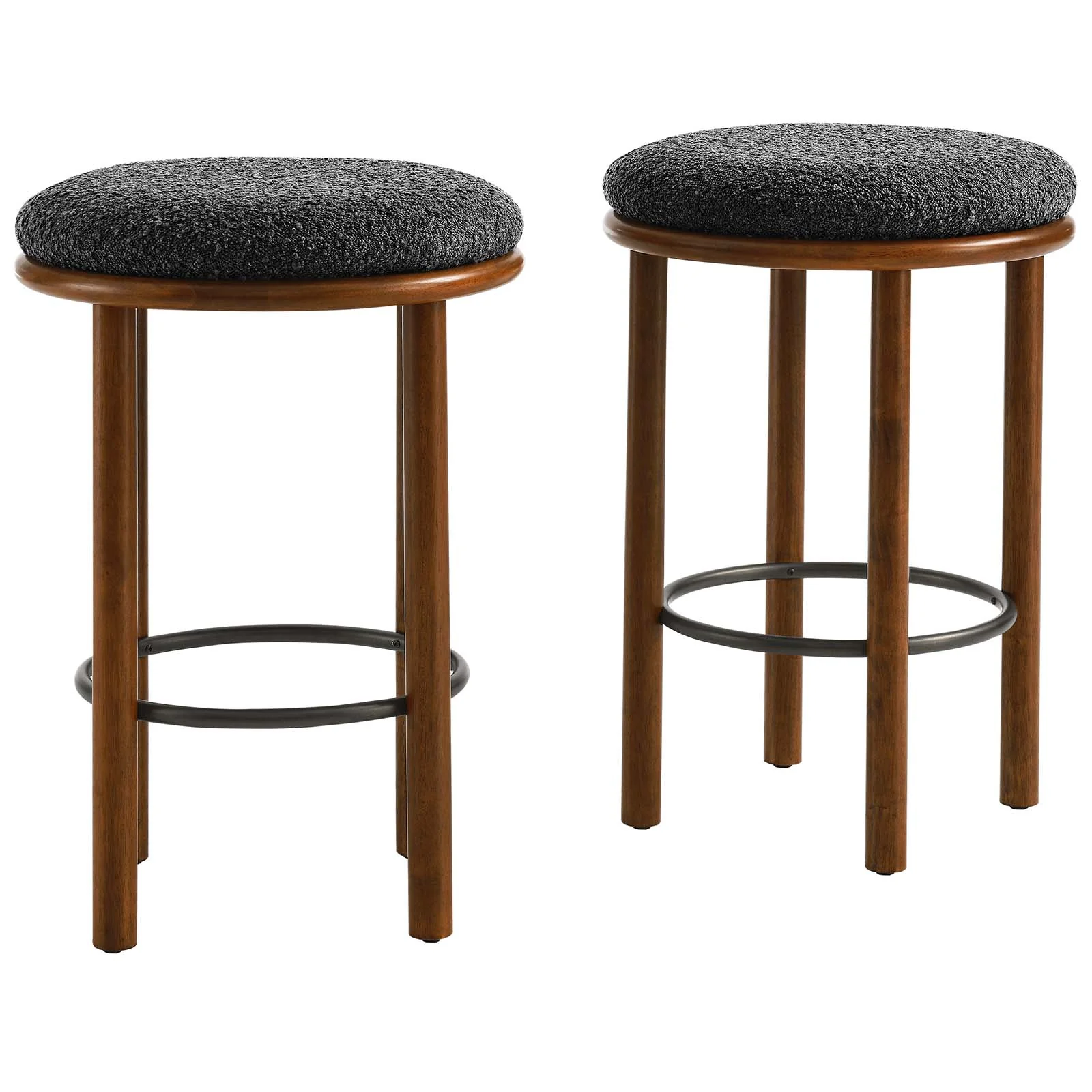 Fable Boucle Fabric Counter Stools - Set of 2 By Modway - EEI-6818 - Image 9