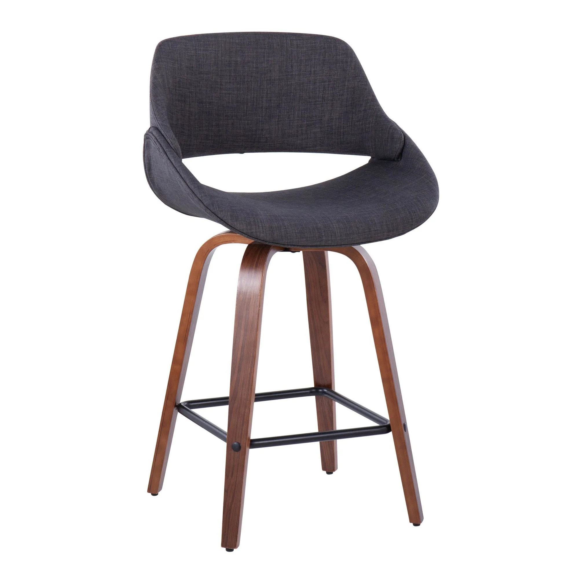 Fabrico 26" Fixed-Height Counter Stool - Set of 2 By LumiSource - Image 3
