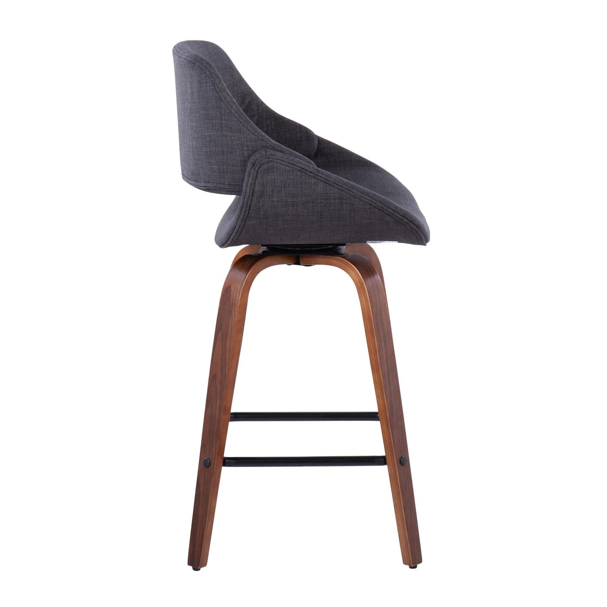 Fabrico 26" Fixed-Height Counter Stool - Set of 2 By LumiSource - Image 4