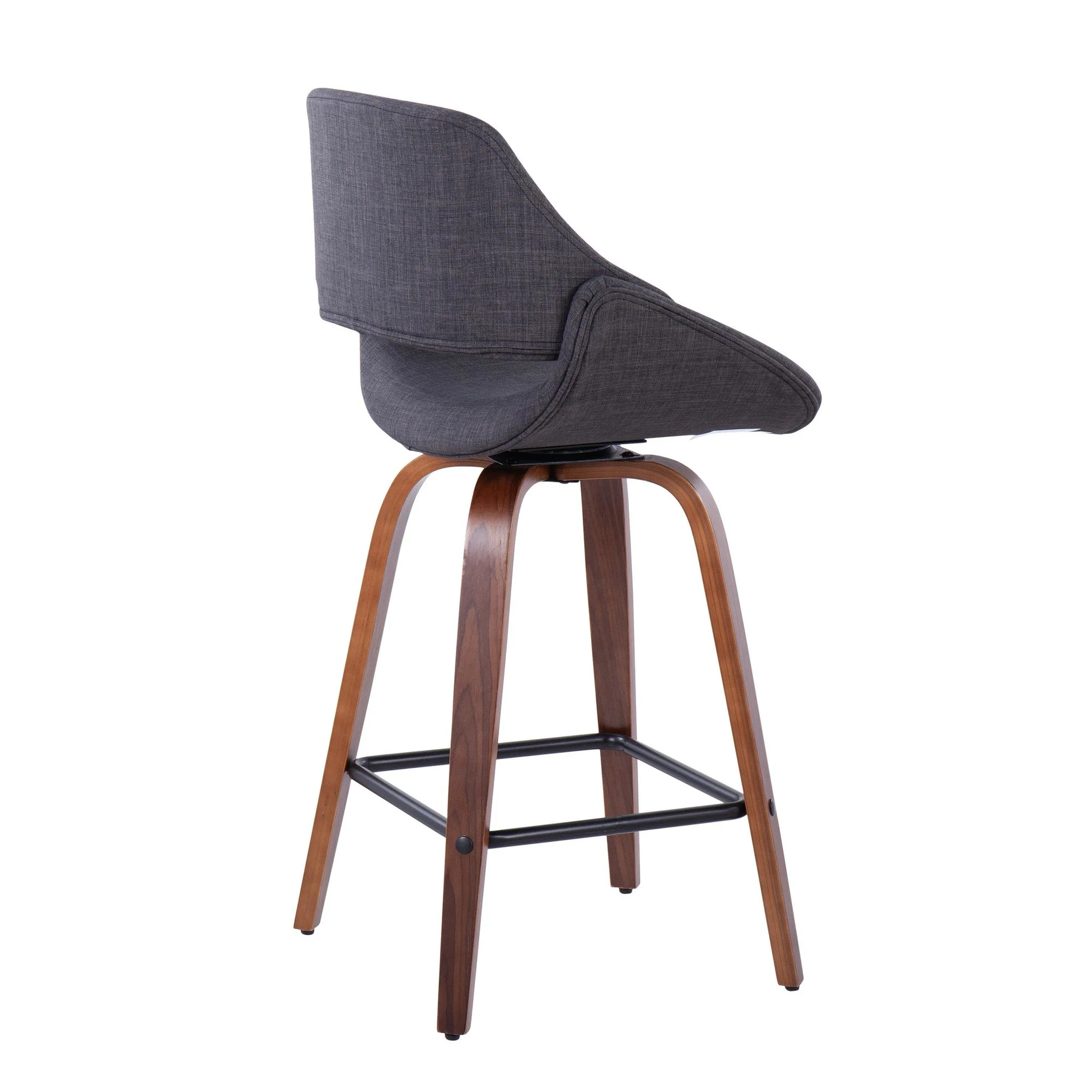 Fabrico 26" Fixed-Height Counter Stool - Set of 2 By LumiSource - Image 5