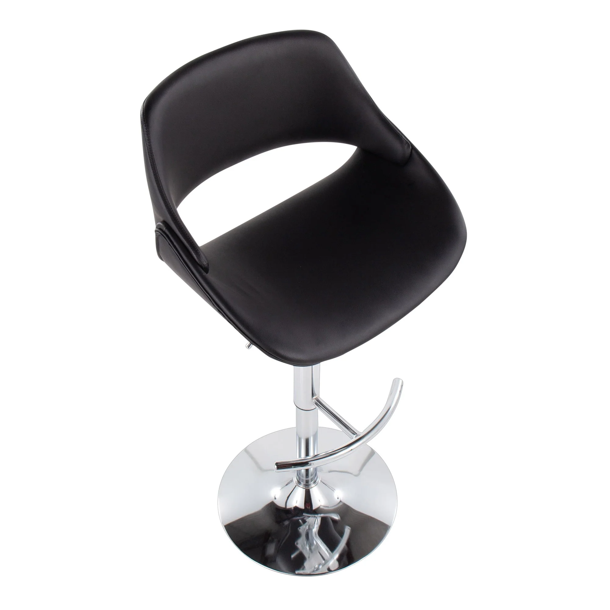 Fabrico Adjustable Bar Stool - Set of 2 By LumiSource - Image 7