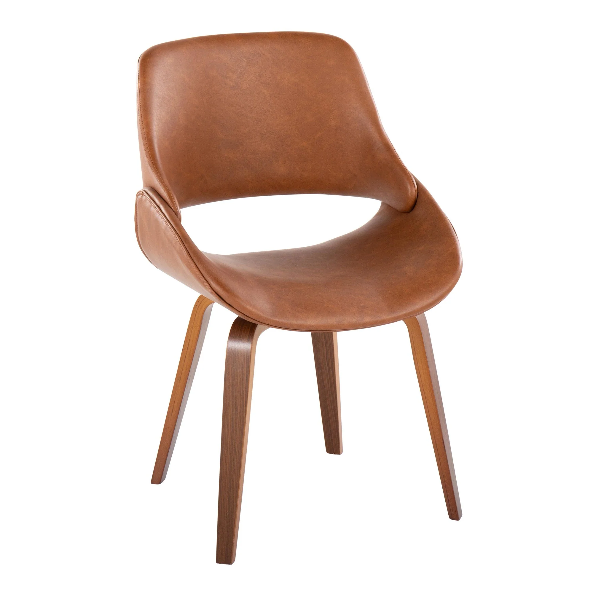 Fabrico Chair - Set of 2 Brown By LumiSource - Image 2