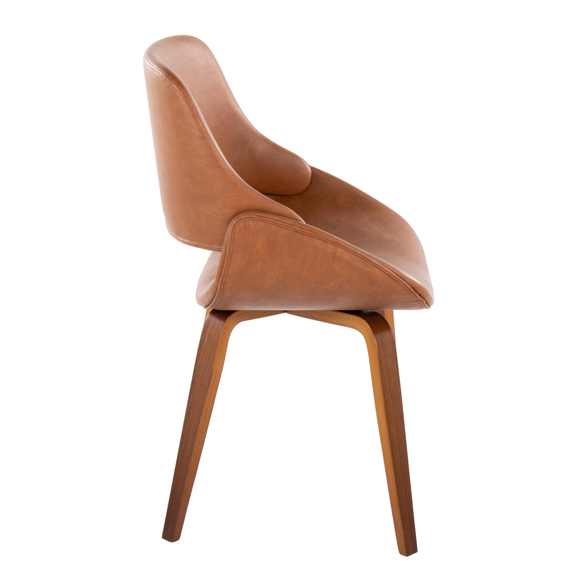 Fabrico Chair - Set of 2 Brown By LumiSource - Image 3