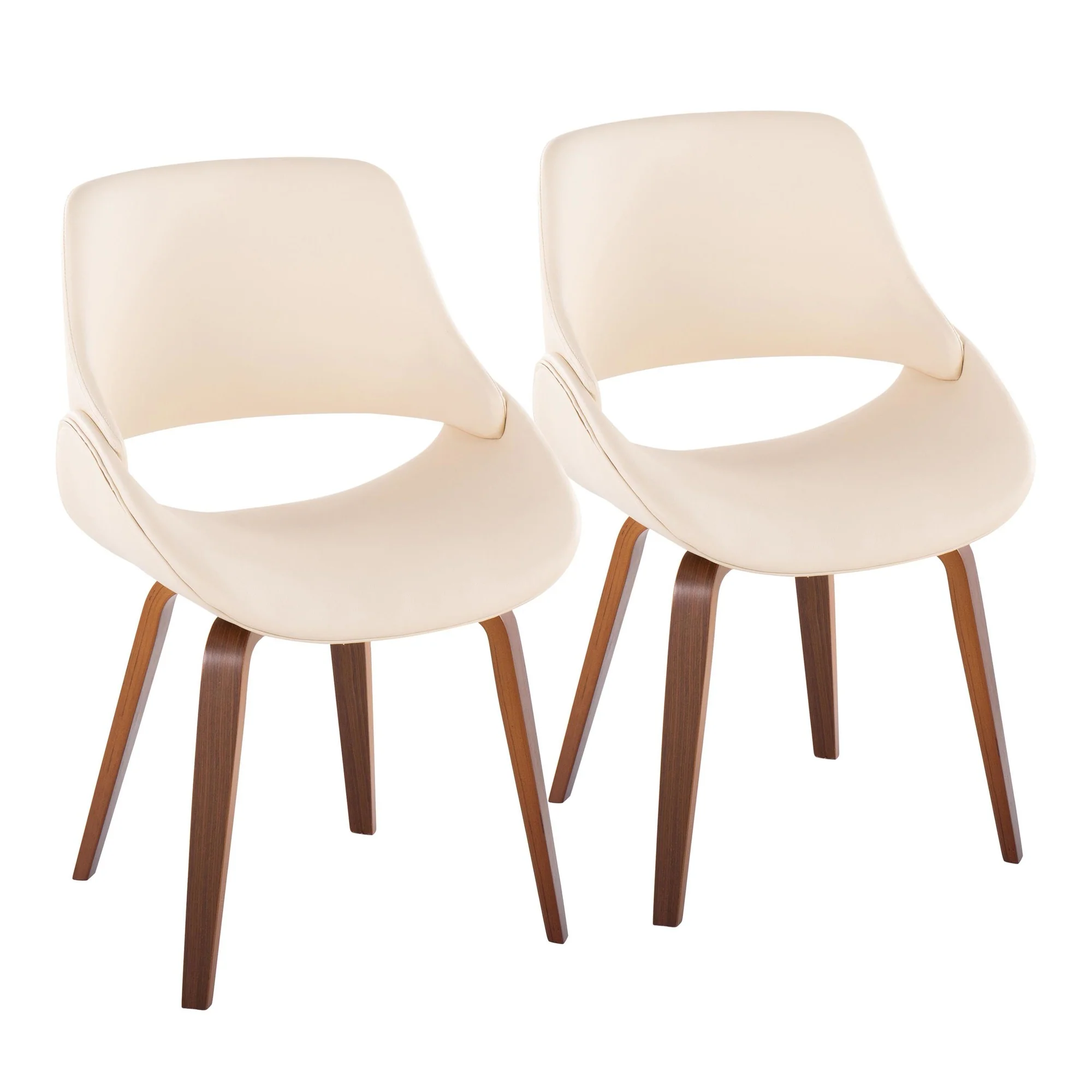 Fabrico Chair - Set of 2 Brown By LumiSource - Image 8
