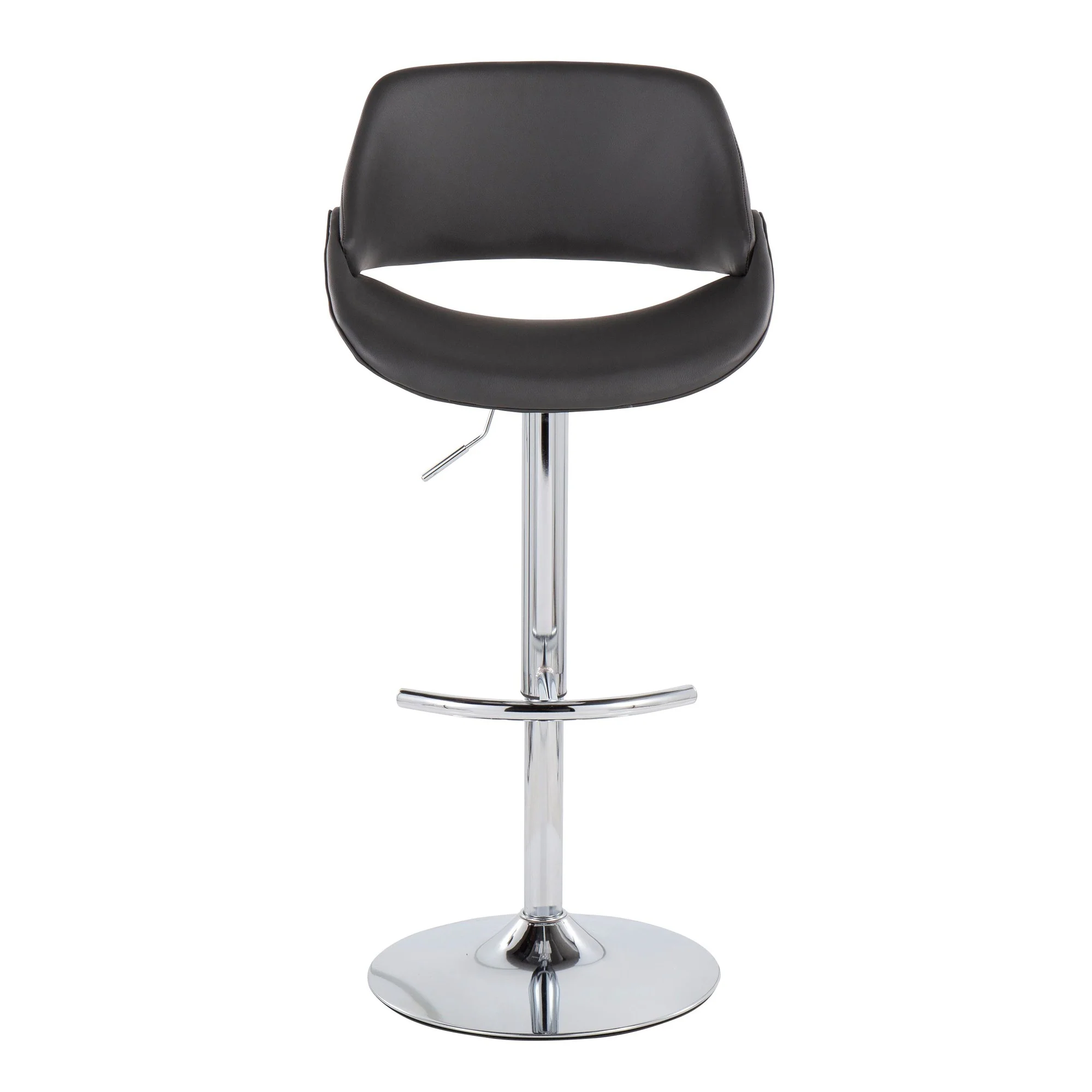 Fabrico Adjustable Bar Stool - Set of 2 Cream By LumiSource - Image 10
